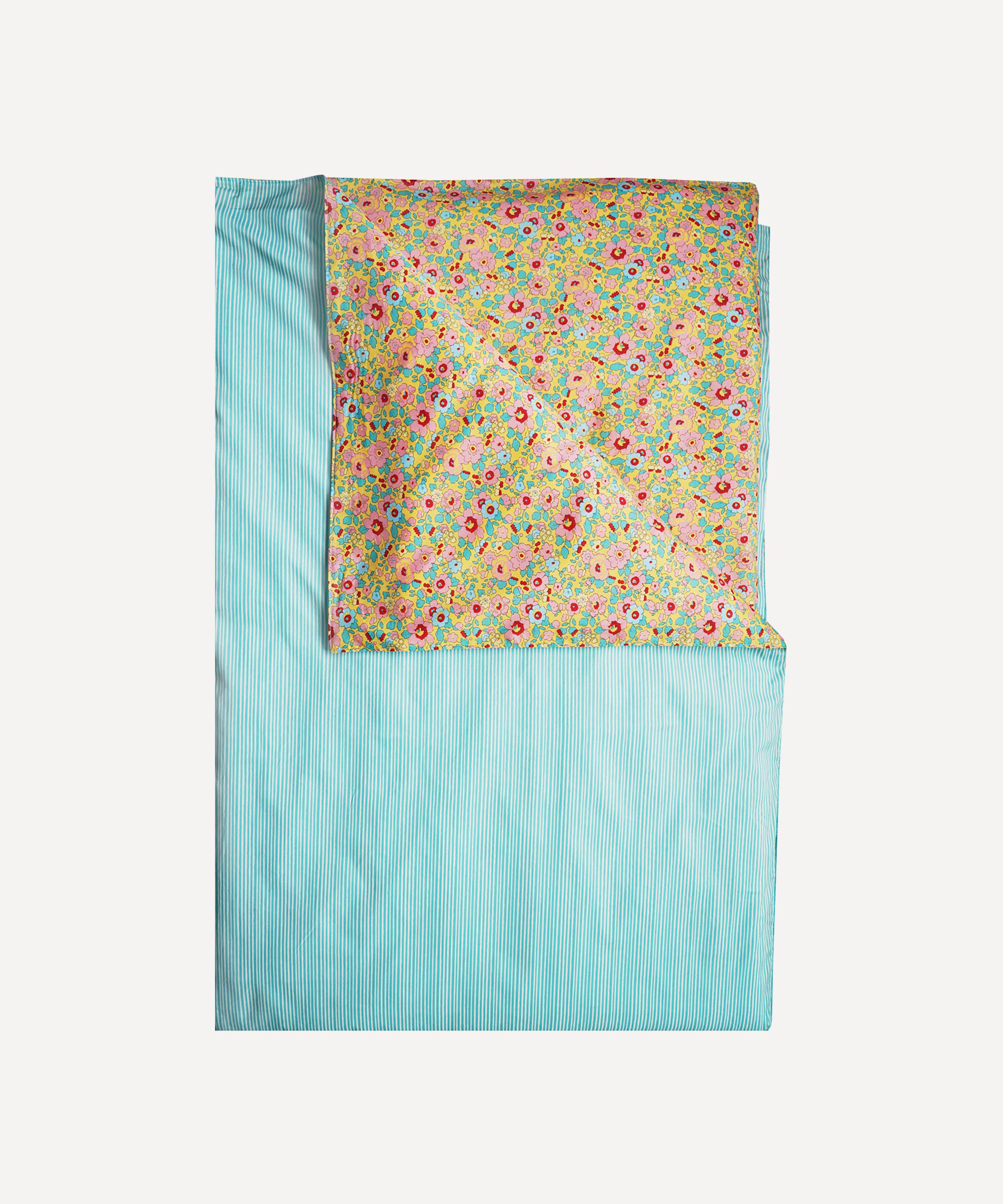 Coco & Wolf - Betsy Sunflower and Elements Green Single Duvet Cover Set image number 1