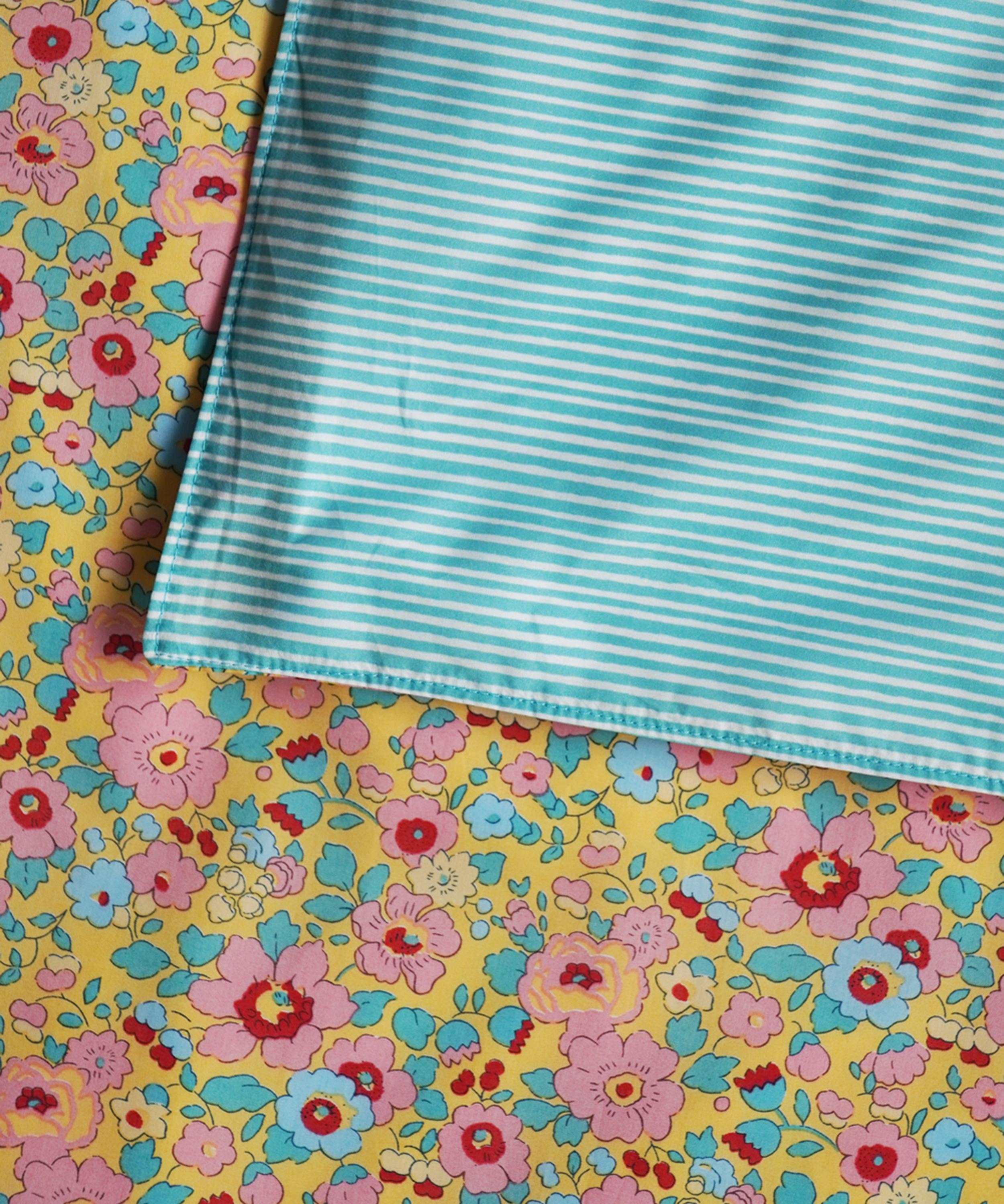 Coco & Wolf - Betsy Sunflower and Elements Green Double Duvet Cover Set image number 4