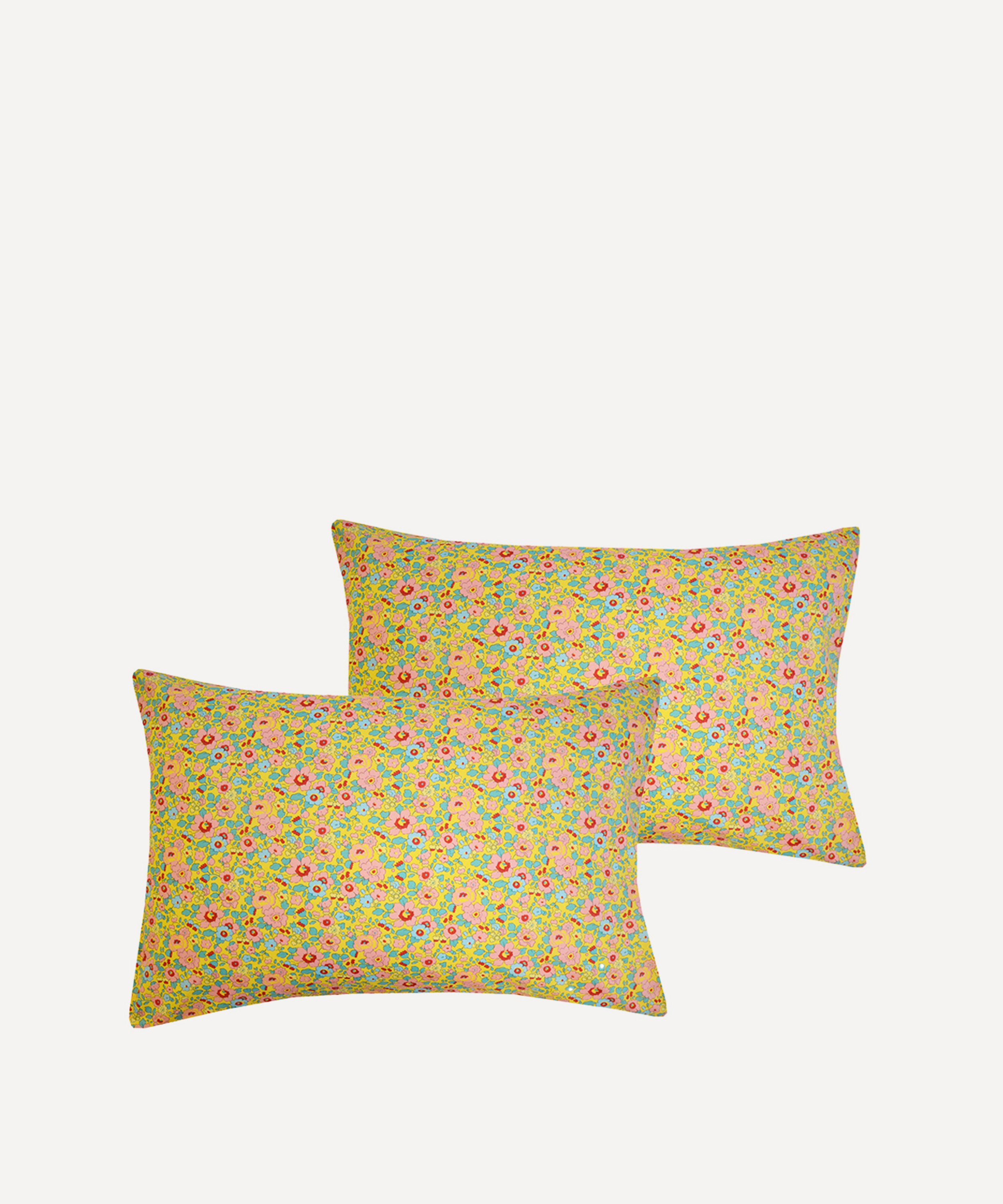 Coco & Wolf - Betsy Sunflower Cotton Pillowcases Set of Two image number 0