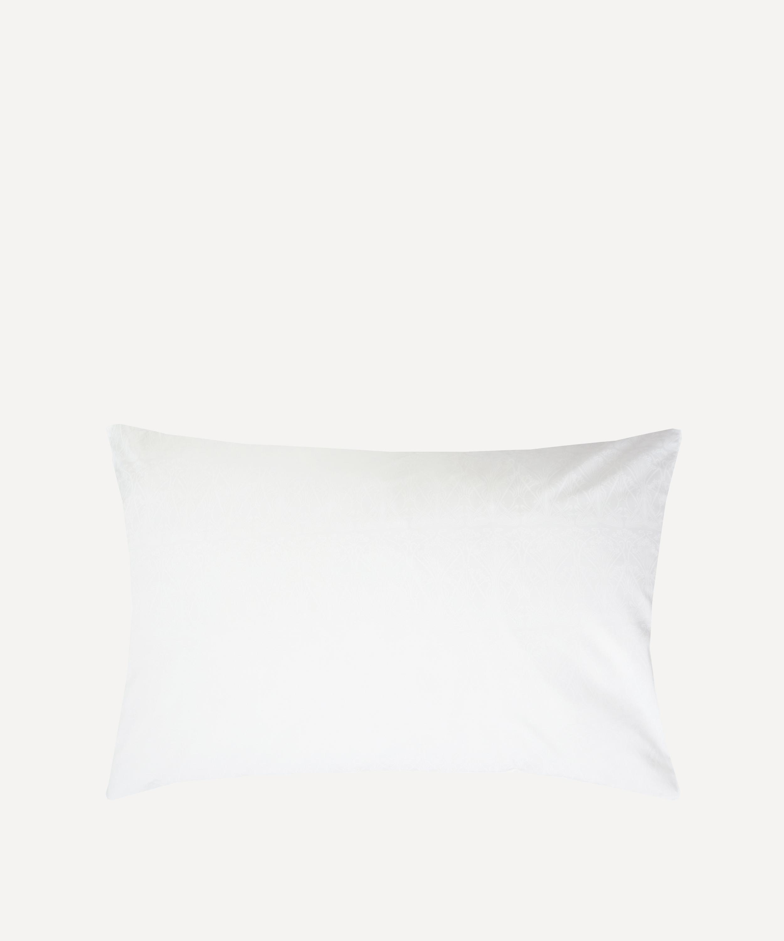 Coco & Wolf - Ianthe White Cotton Pillowcases Set of Two image number 3