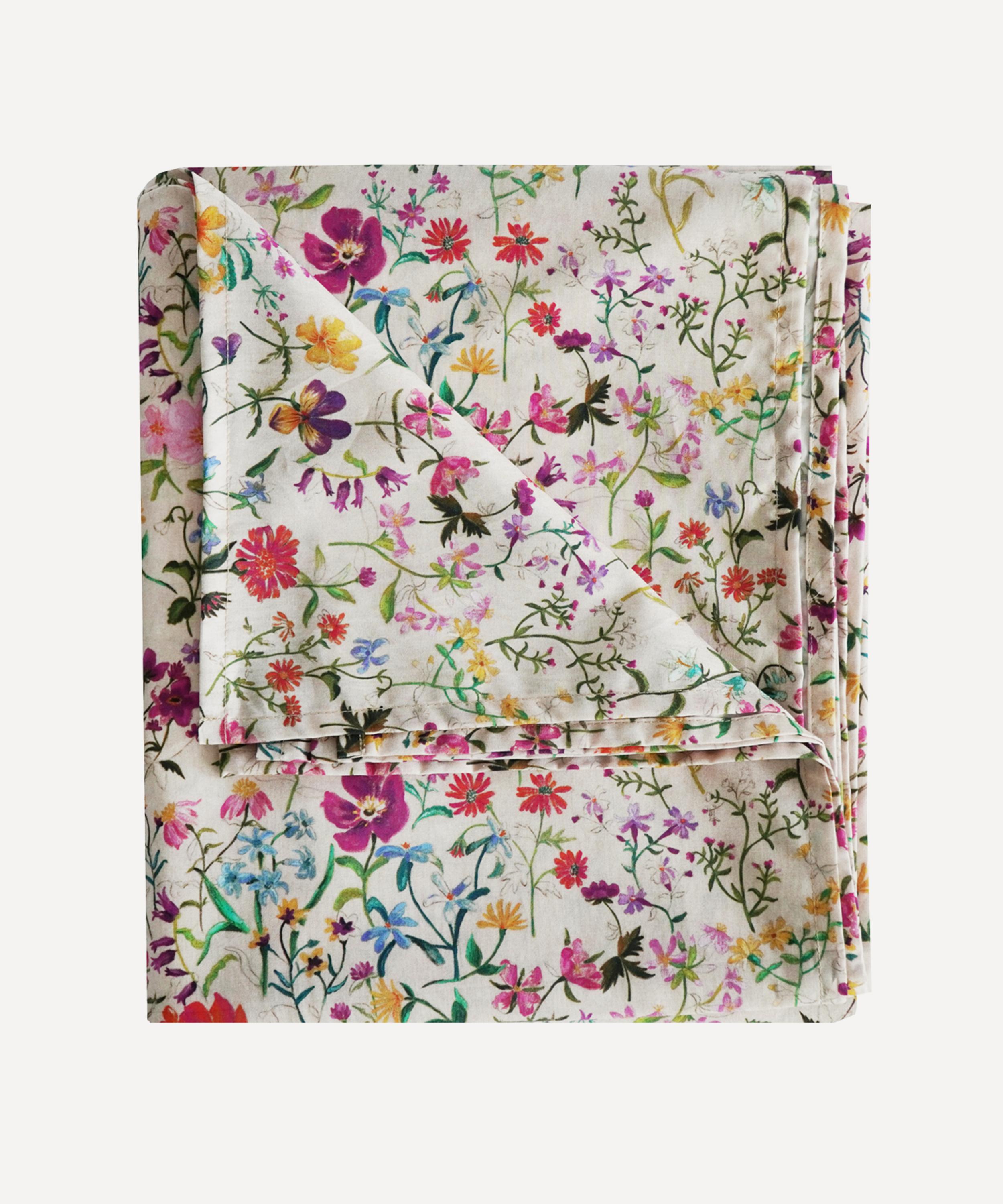 Coco & Wolf - Linen Garden Double Flat Sheet image number 0