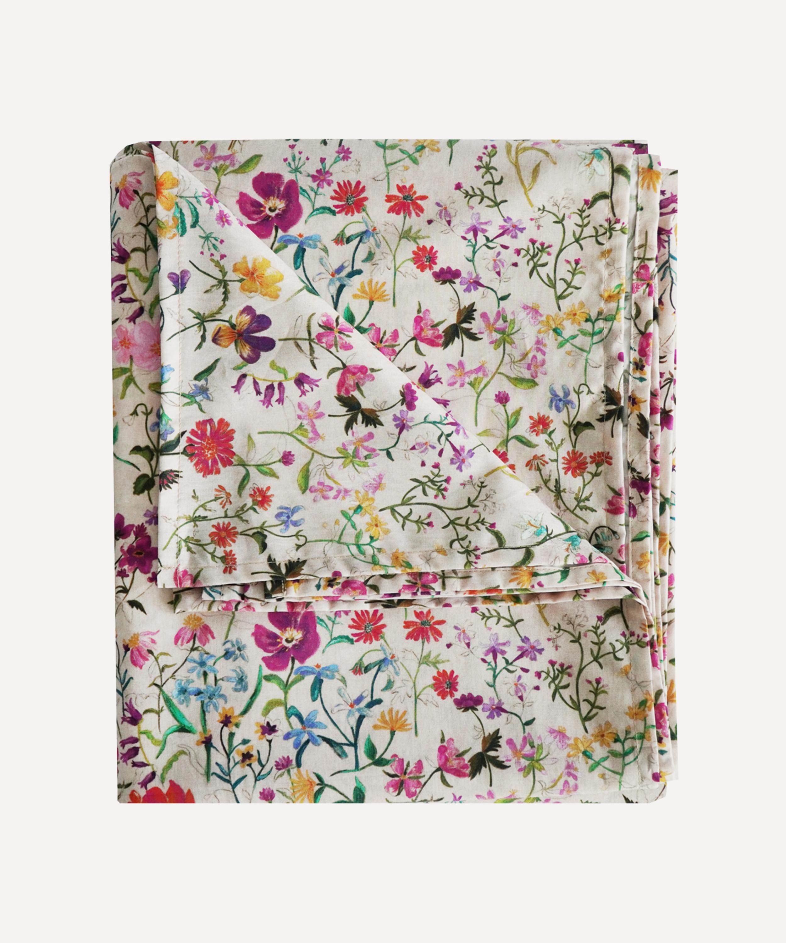 Coco & Wolf - Linen Garden King Flat Sheet image number 0