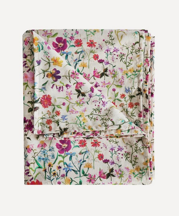Coco & Wolf - Betsy and Linen Garden Super King Flat Sheet