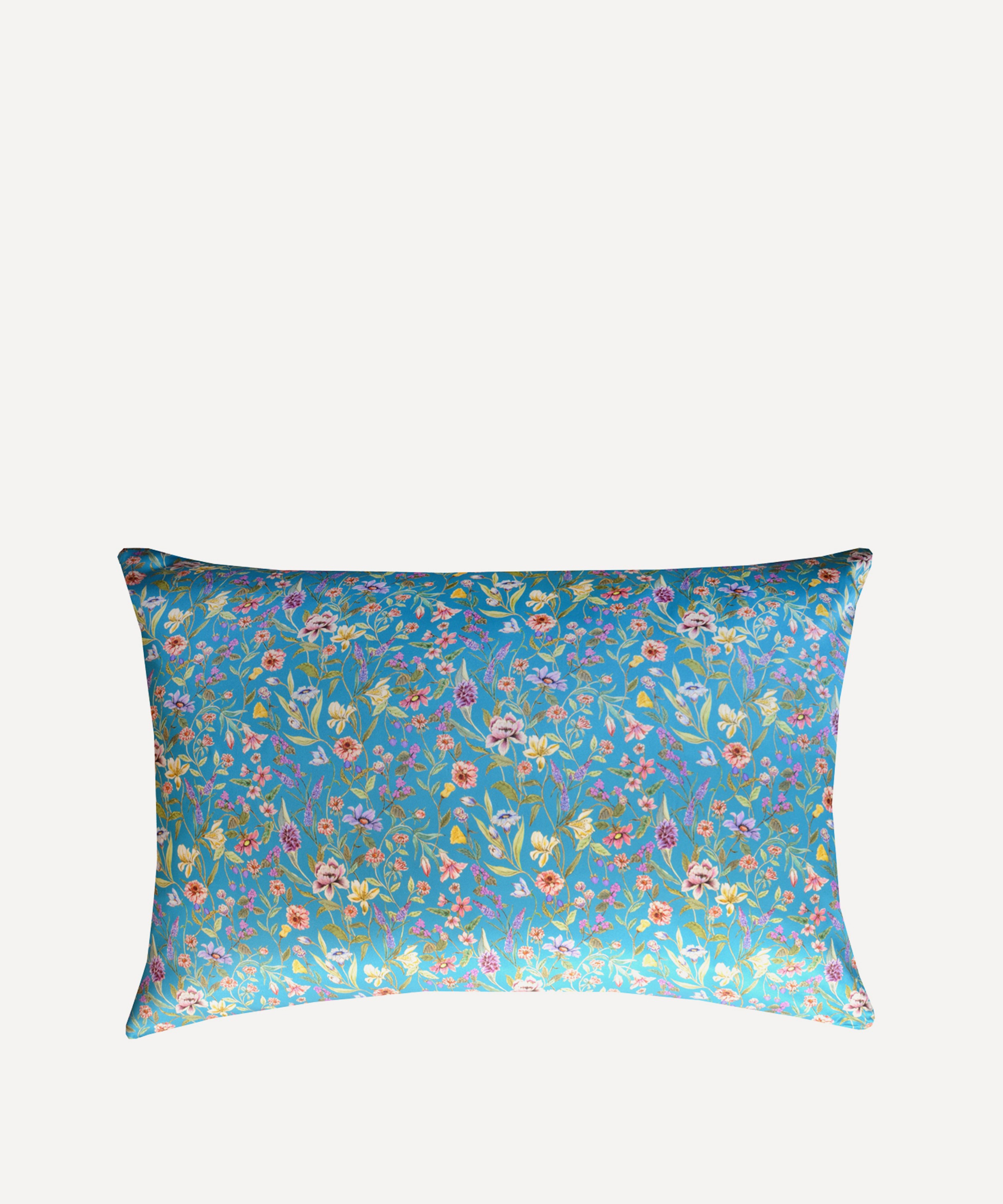 Coco & Wolf - Megumi Floral Silk Pillowcases Set of Two image number 2