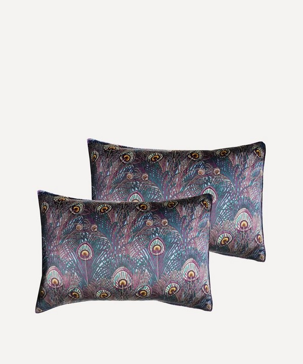 Coco & Wolf - Royal Hera Silk Pillowcases Set of Two image number null