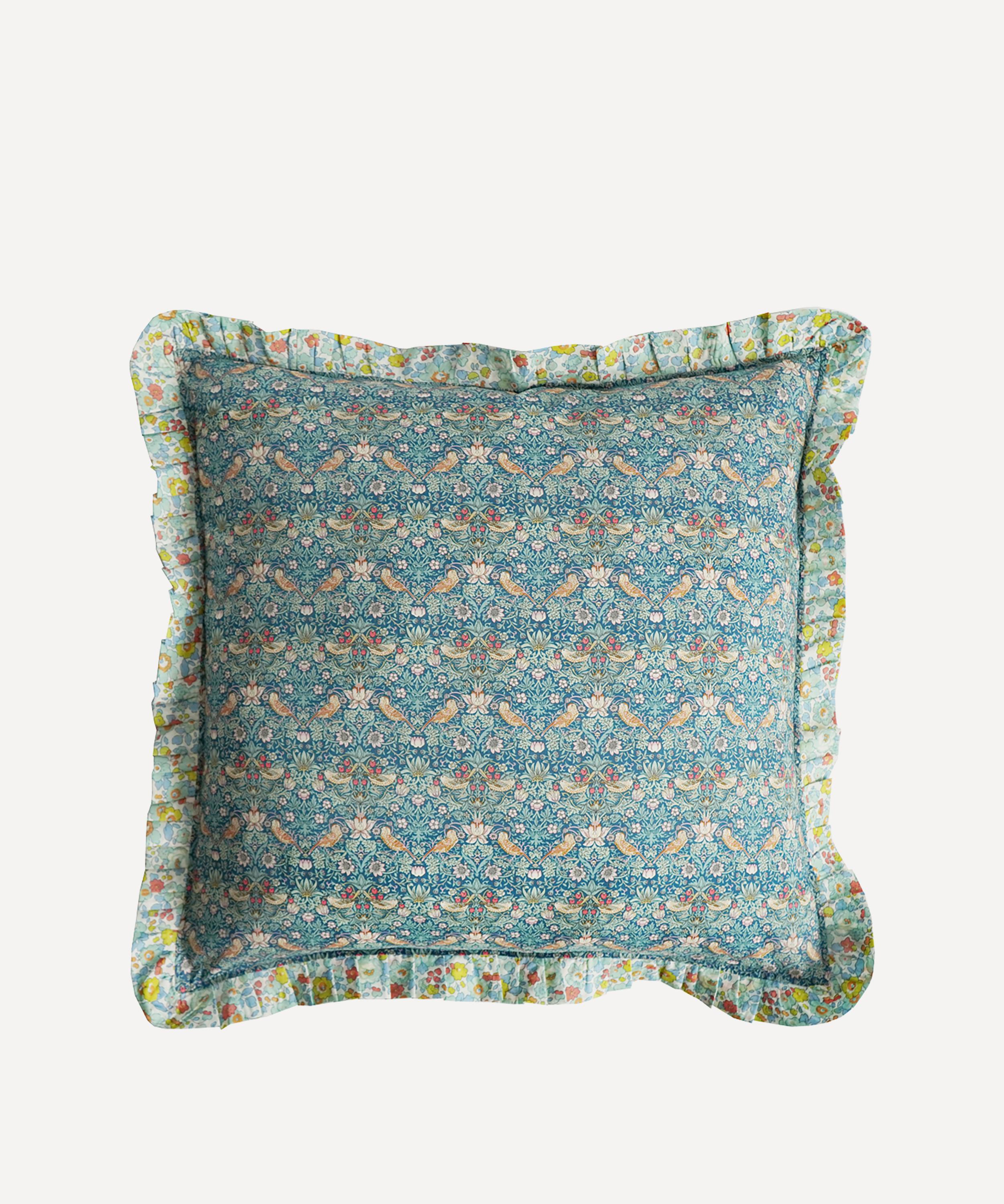 Coco & Wolf - Extra Large Square Frill Edge Oblong Cushion image number 0