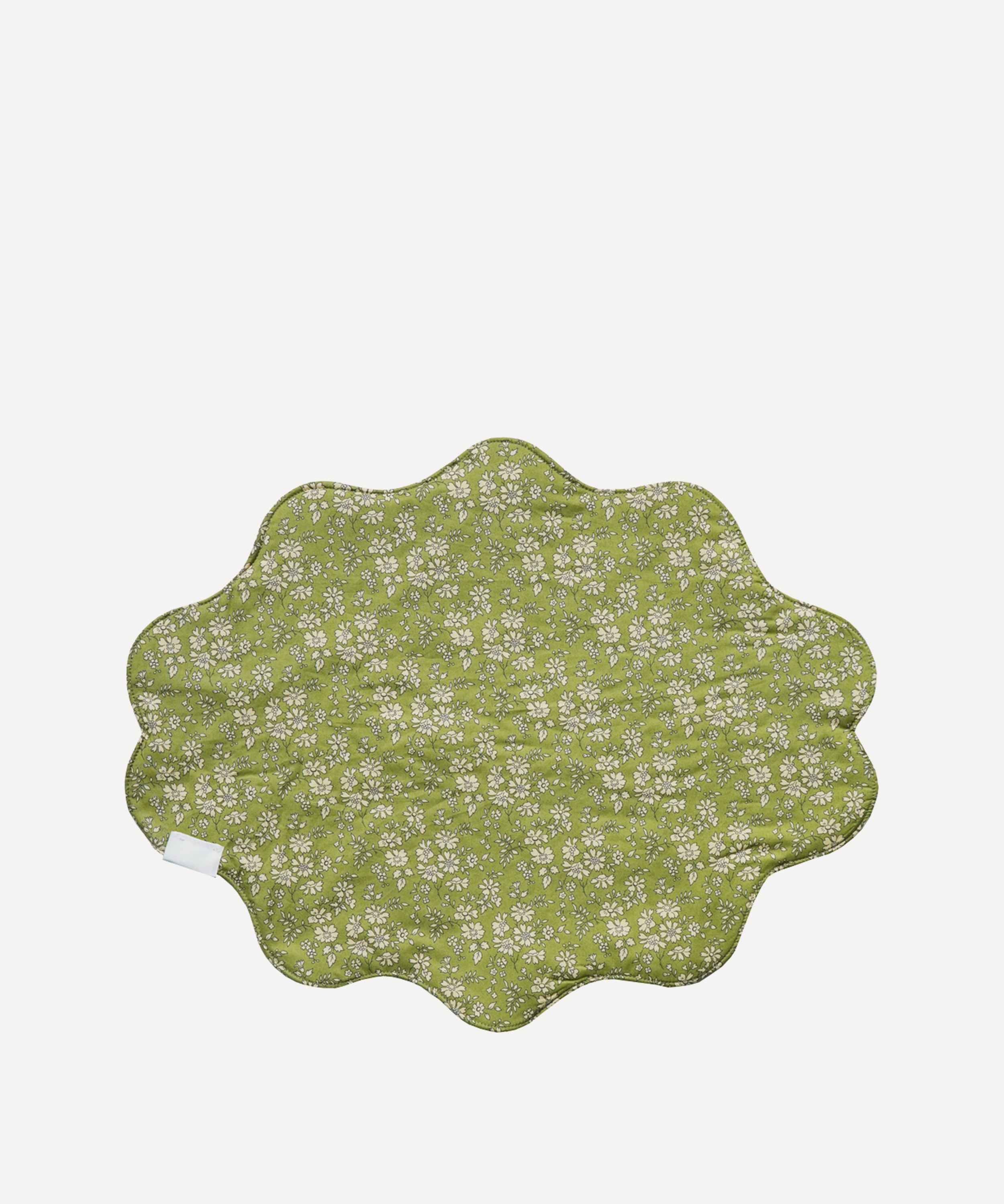 Coco & Wolf - Libby and Capel Pistachio Wavy Edge Placemat image number 3