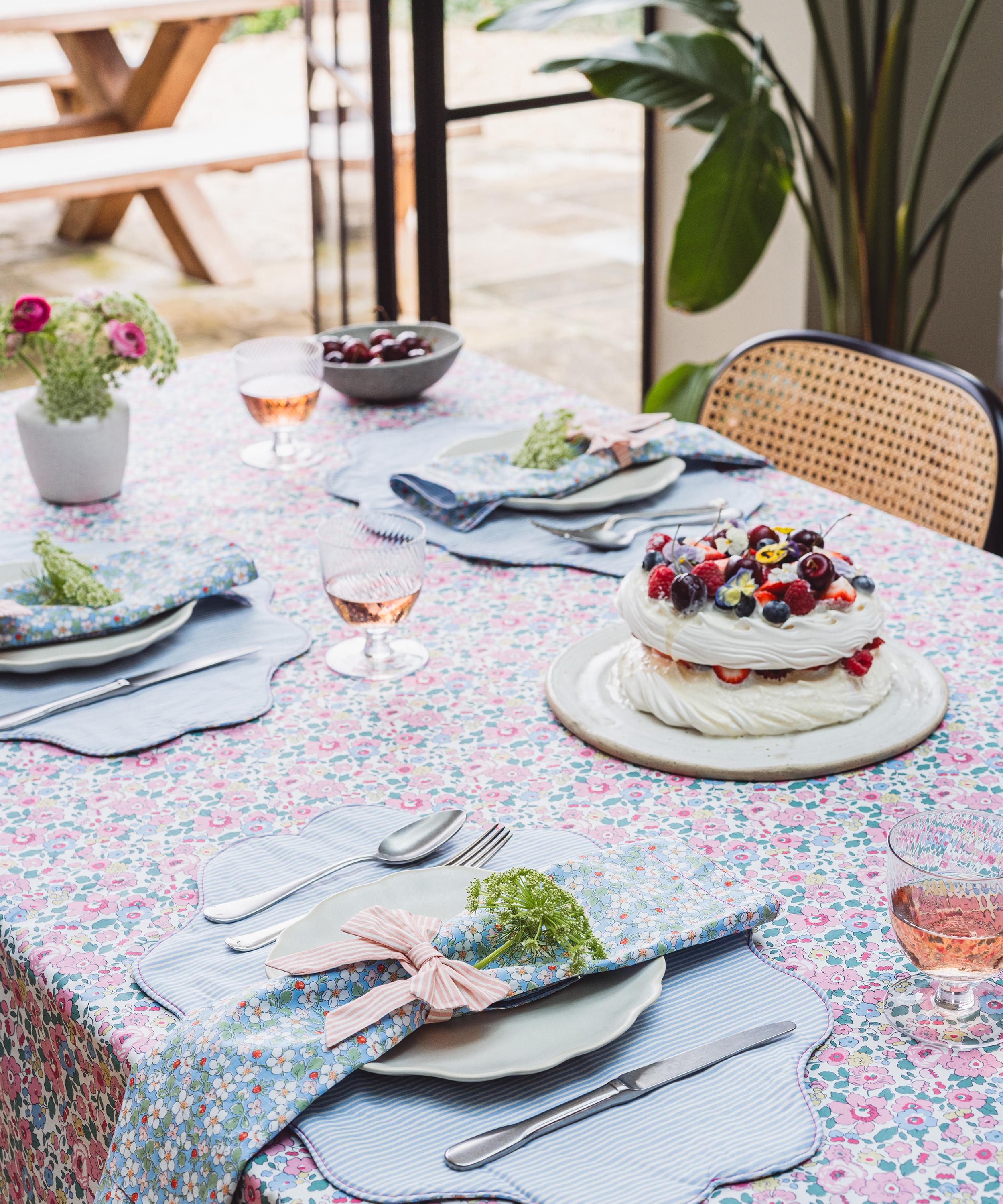 Coco & Wolf - Square Betsy Tablecloth image number 2