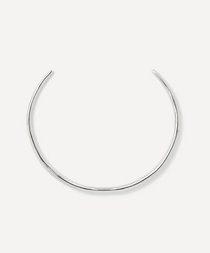 Alexis Bittar - Rhodium-Plated Thin Collar Necklace image number 0