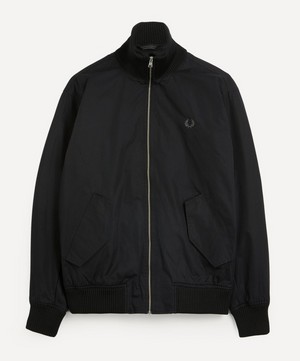 Fred Perry - Knitted Rib Tennis Bomber Jacket image number 0