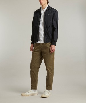 Fred Perry - Knitted Rib Tennis Bomber Jacket image number 1