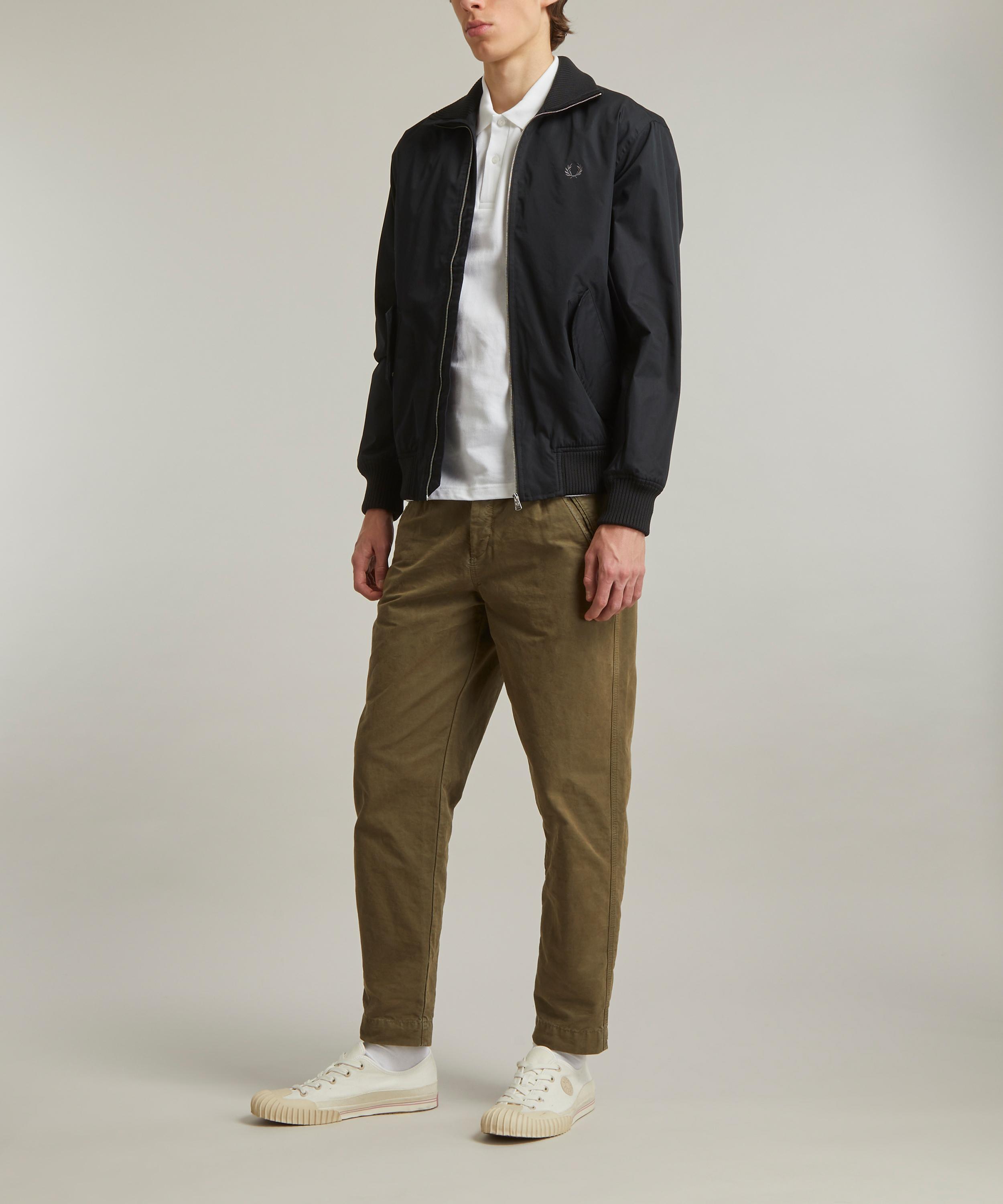 Fred perry khaki clearance jacket