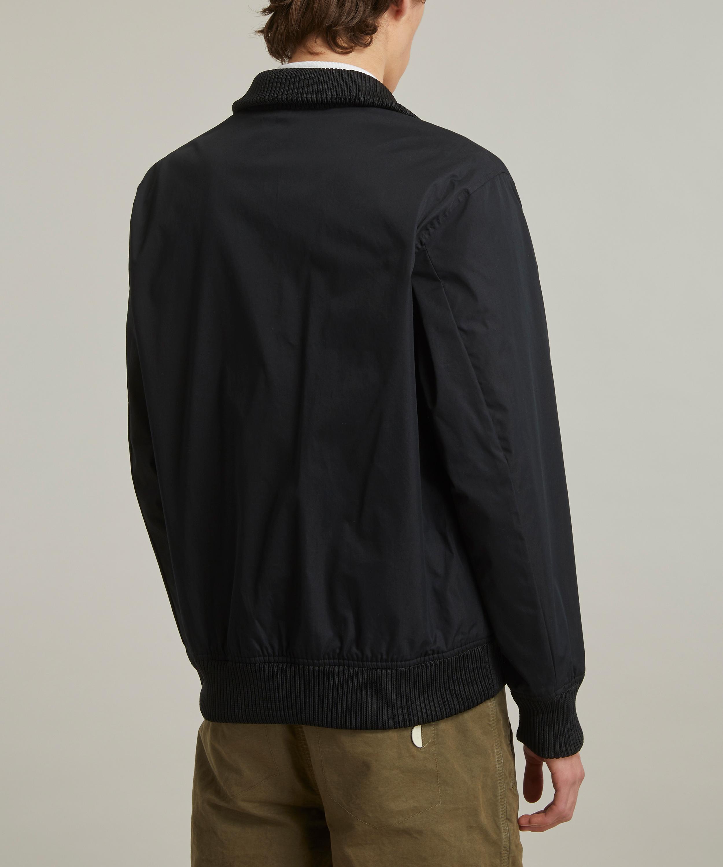 Soho Heritage Harrington Jacket in Black - Men, Cotton | Burberry® Official