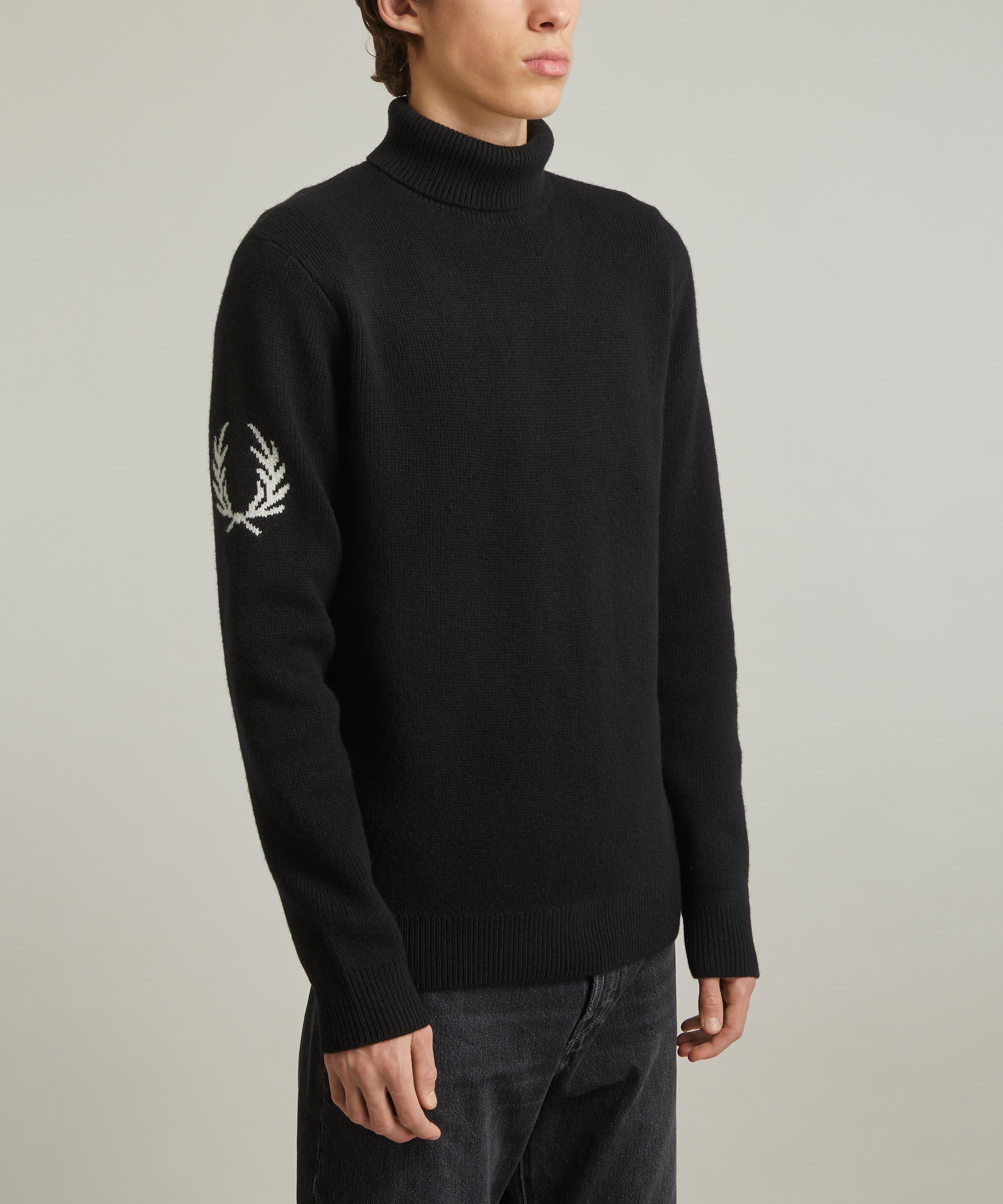 Fred Perry Laurel Wreath Roll-Neck Jumper | Liberty