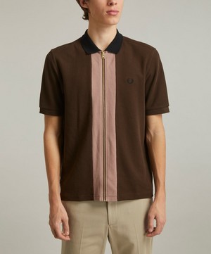 Fred Perry - Zip-Through Polo Shirt image number 2