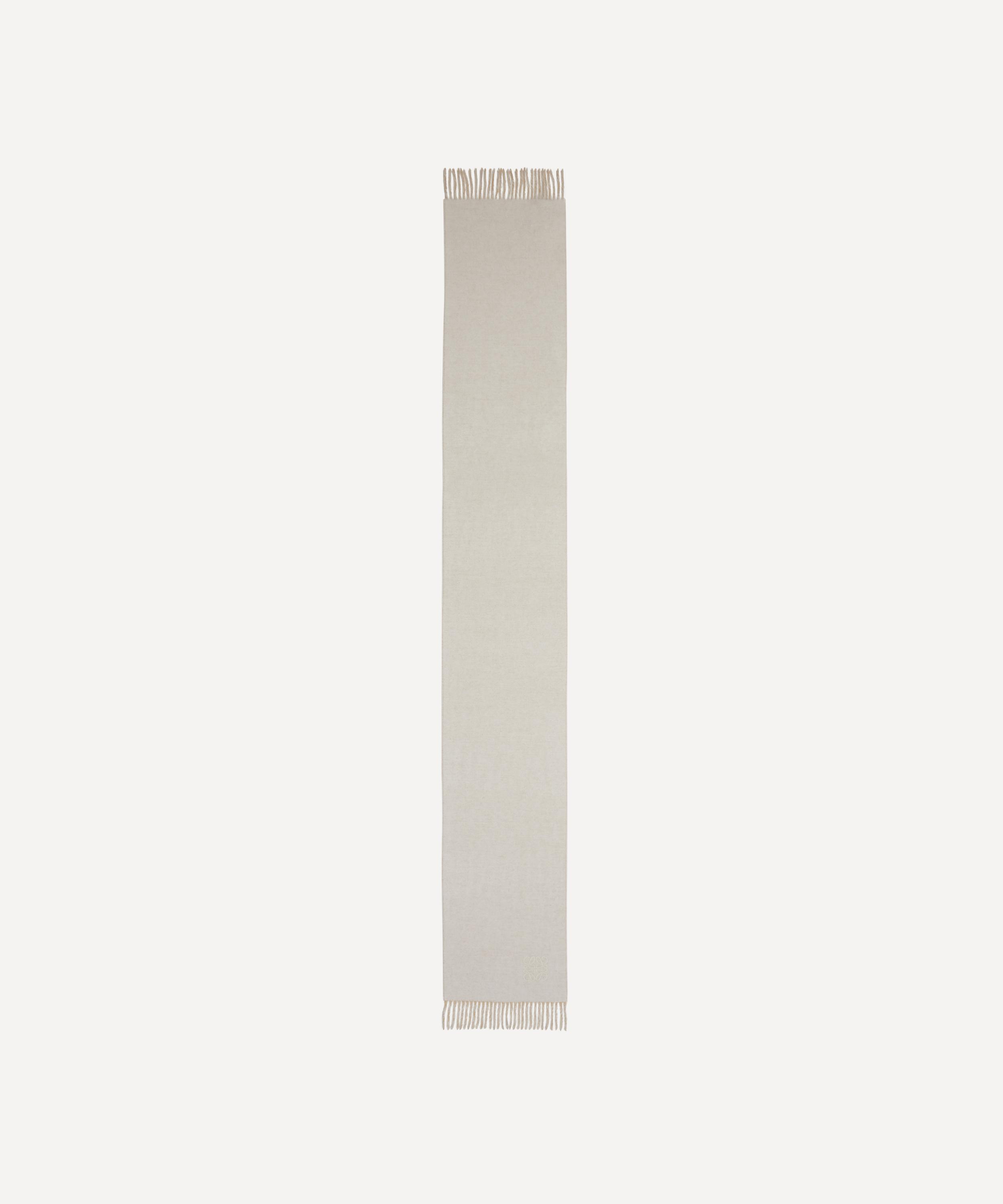 Loewe Bicolour Wool and Cashmere Blend Scarf | Liberty