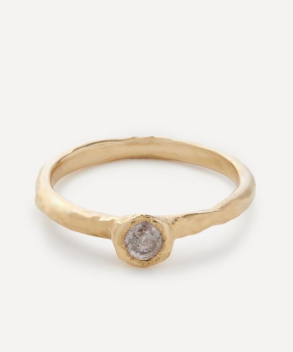 Ellis Mhairi Cameron - 14ct Gold LI 0.4ct Pink Diamond Engagement Ring