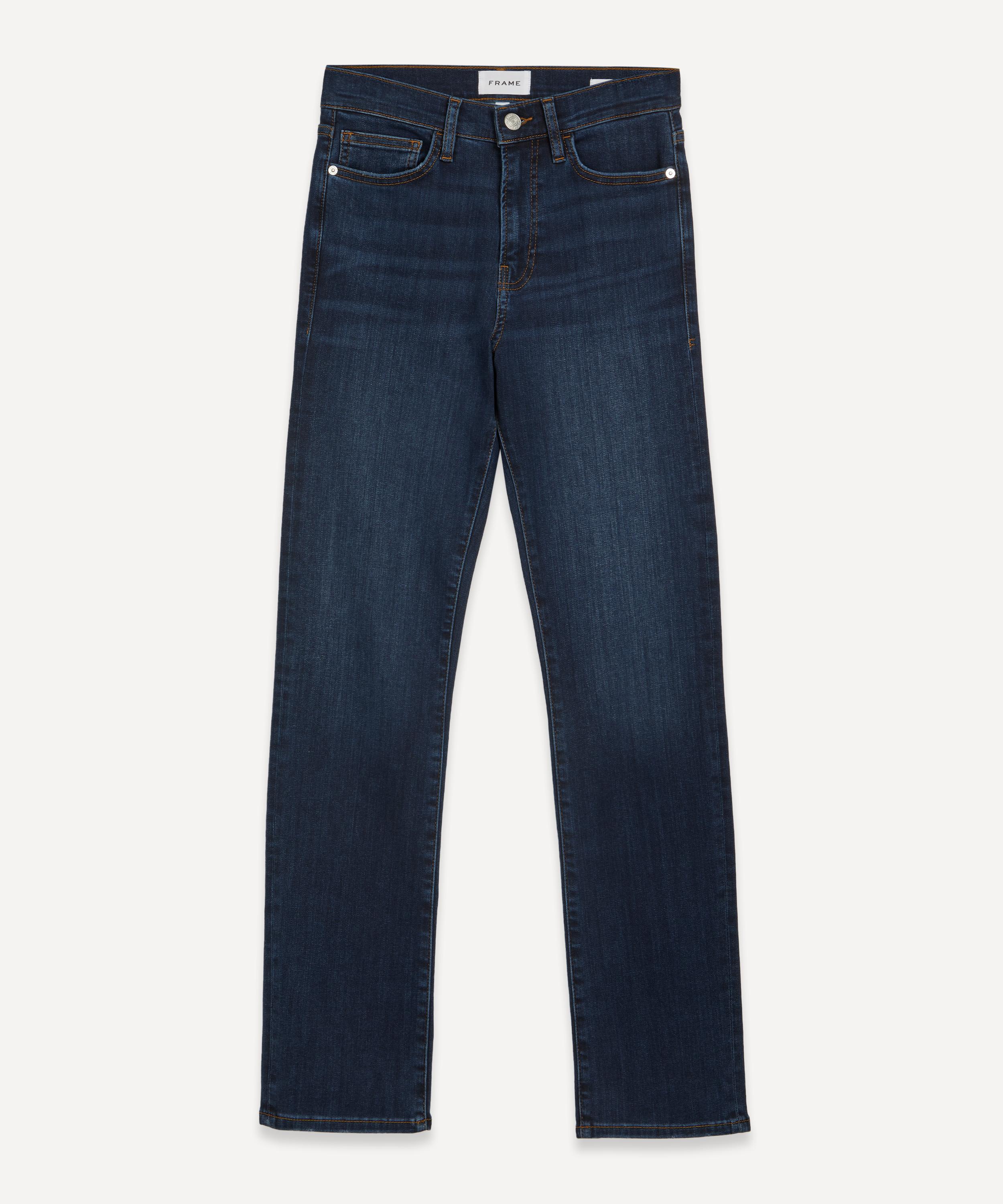 Frame Le Super High Straight Leg Jeans in Drizzle - Clothing from Bod & Ted  UK