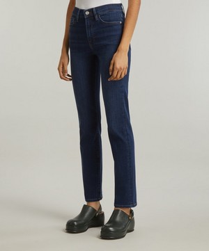 Frame - Le High Straight Long Jeans image number 2