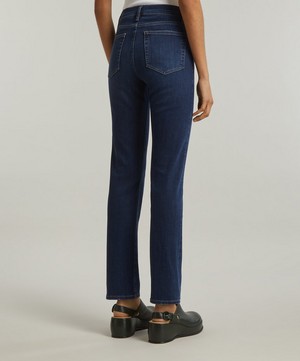 Frame - Le High Straight Long Jeans image number 3