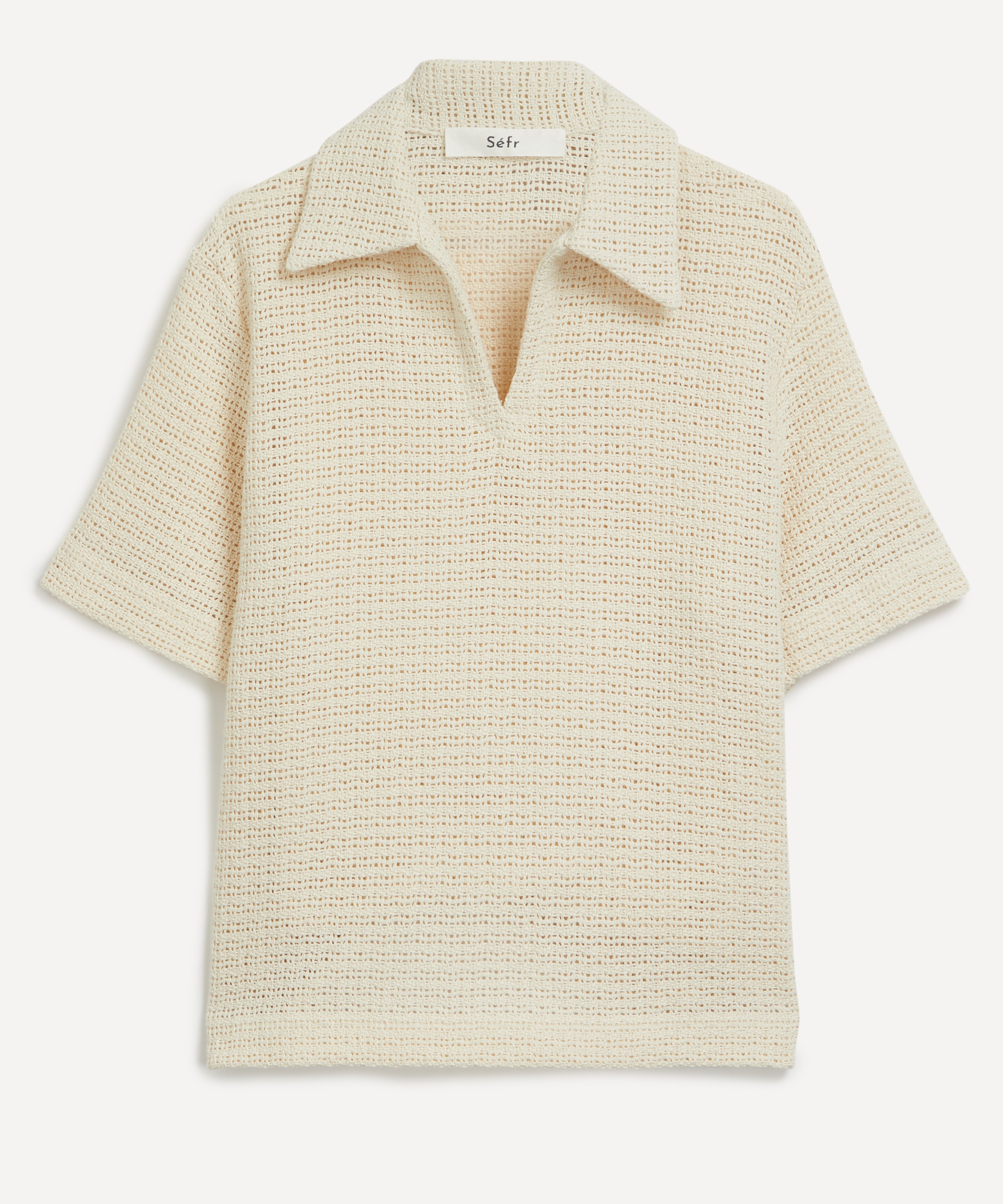 Séfr - Mate Short Sleeve Shirt in Datura White image number 0