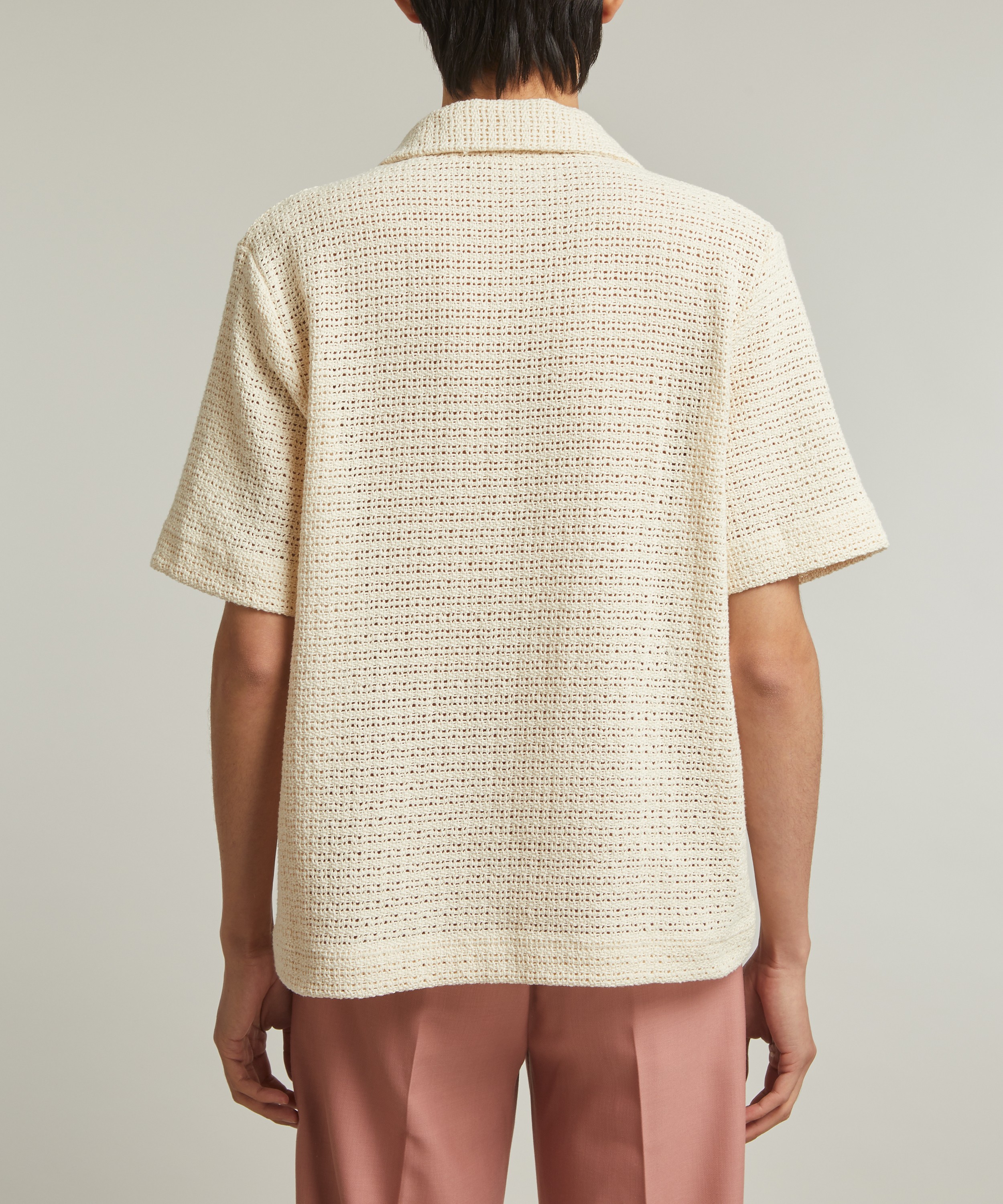 Séfr - Mate Short Sleeve Shirt in Datura White image number 3