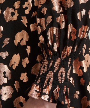 Scamp & Dude - Leopard Short Dress image number 4
