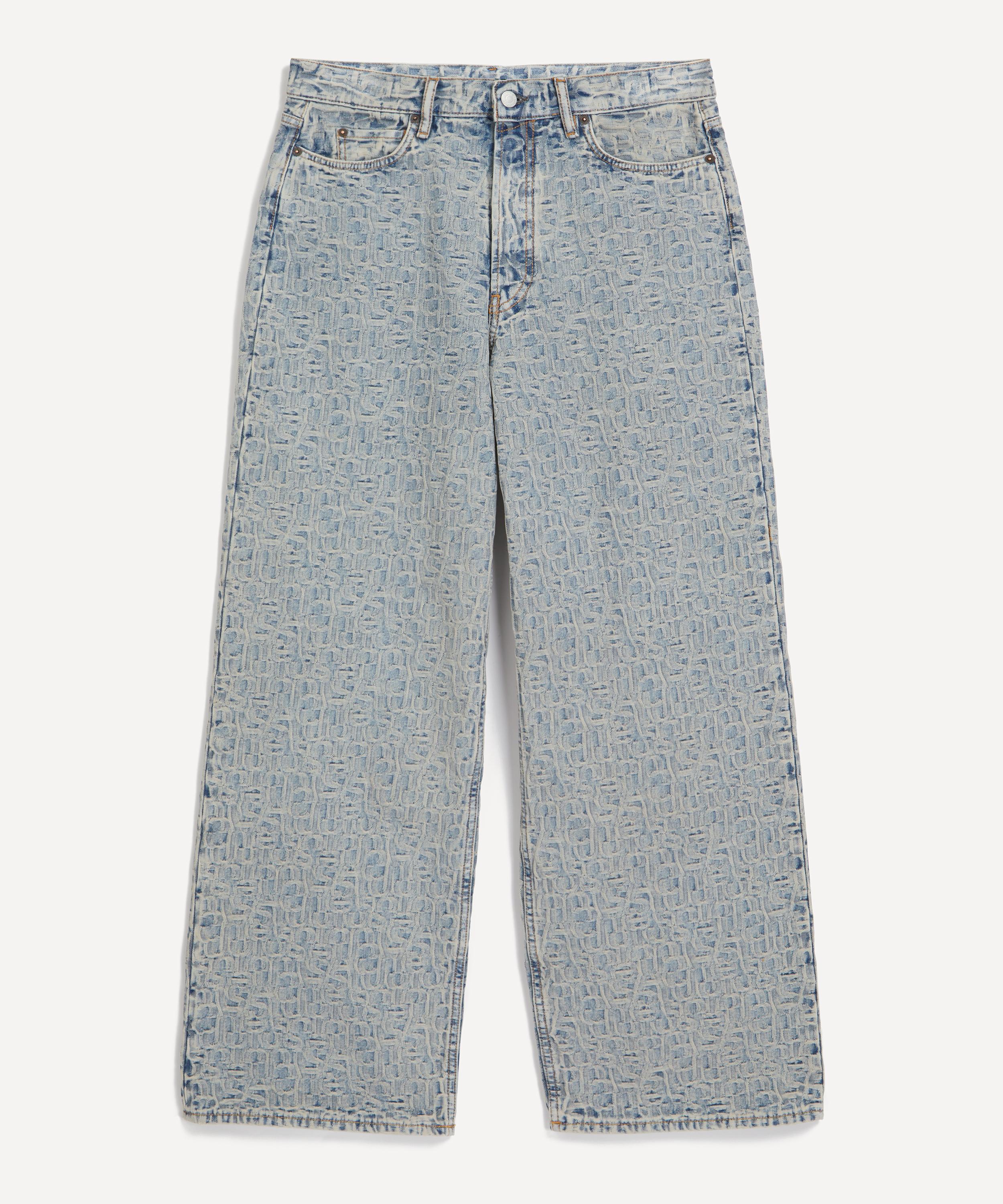 Acne Studios - 1981M Monogram Jeans image number 0