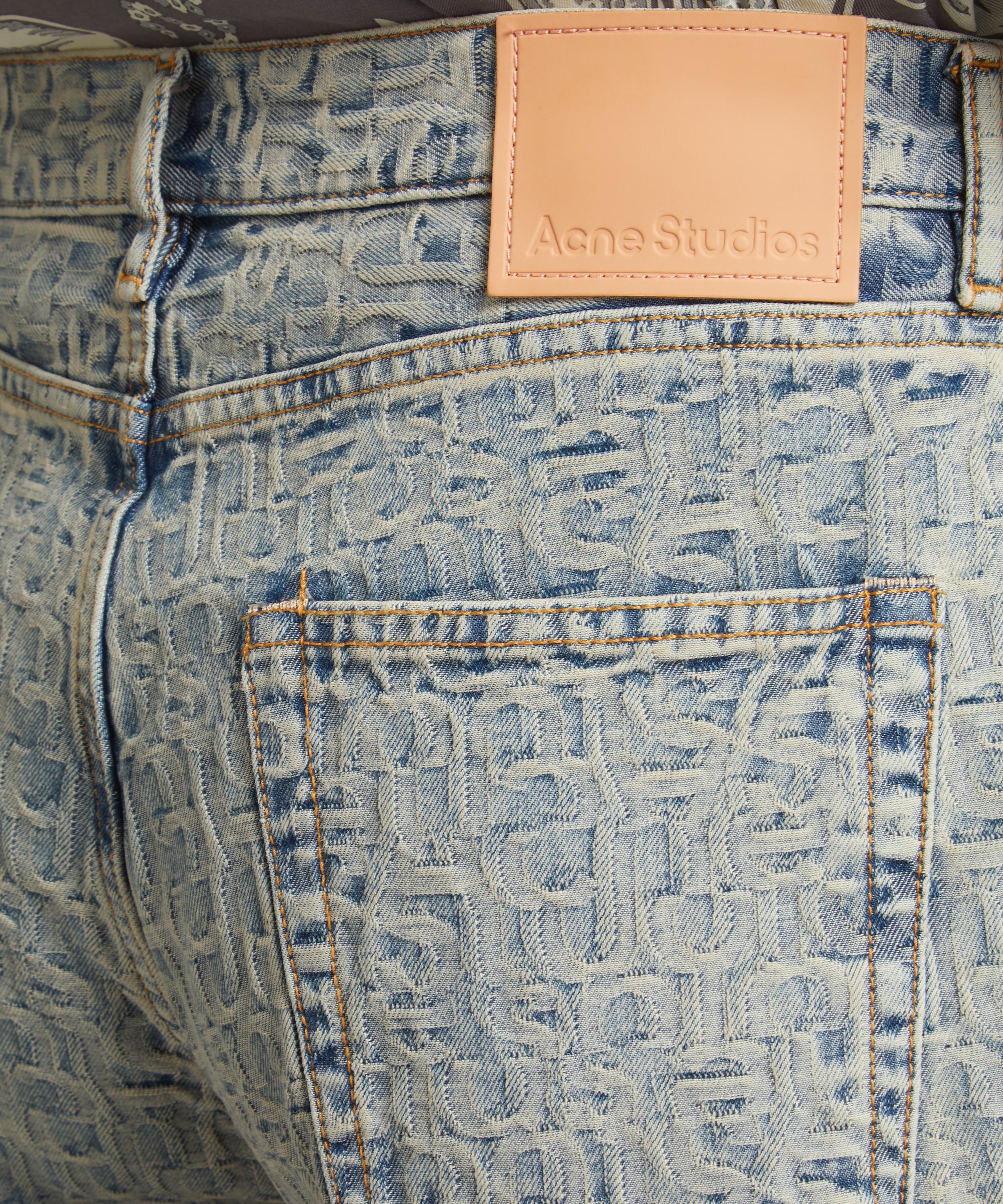 Acne Studios - 1981M Monogram Jeans image number 4