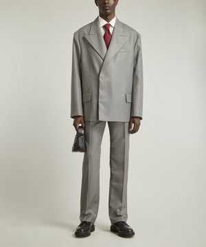Acne Studios - Vintage Grey Tailored Trousers image number 0