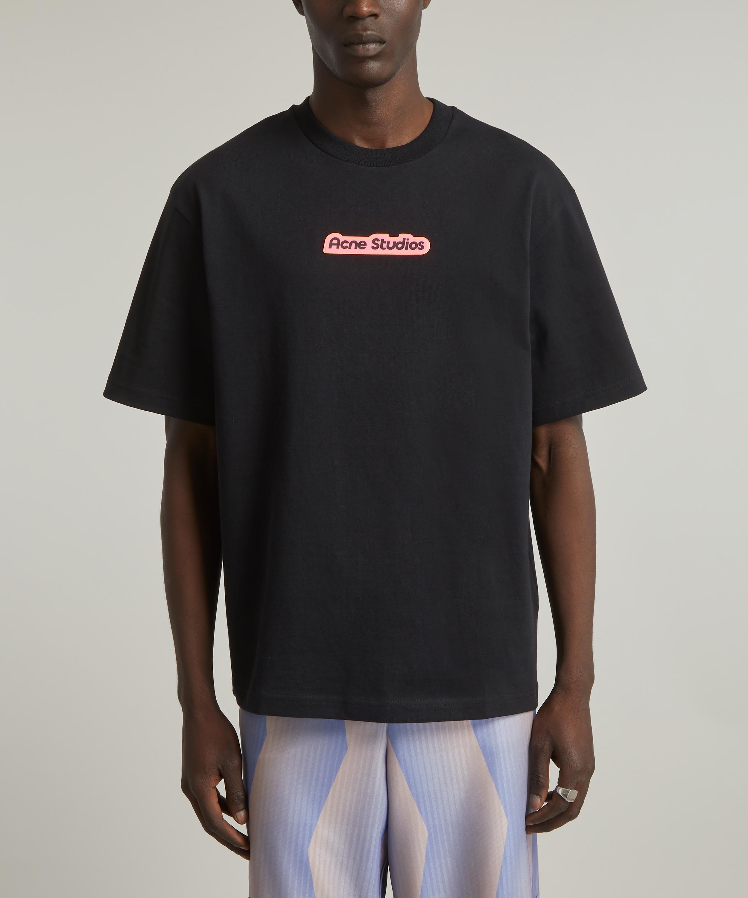 Acne studios black crew neck best sale