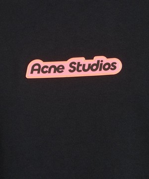 Acne Studios - Logo Patch Crew-Neck T-Shirt image number 4
