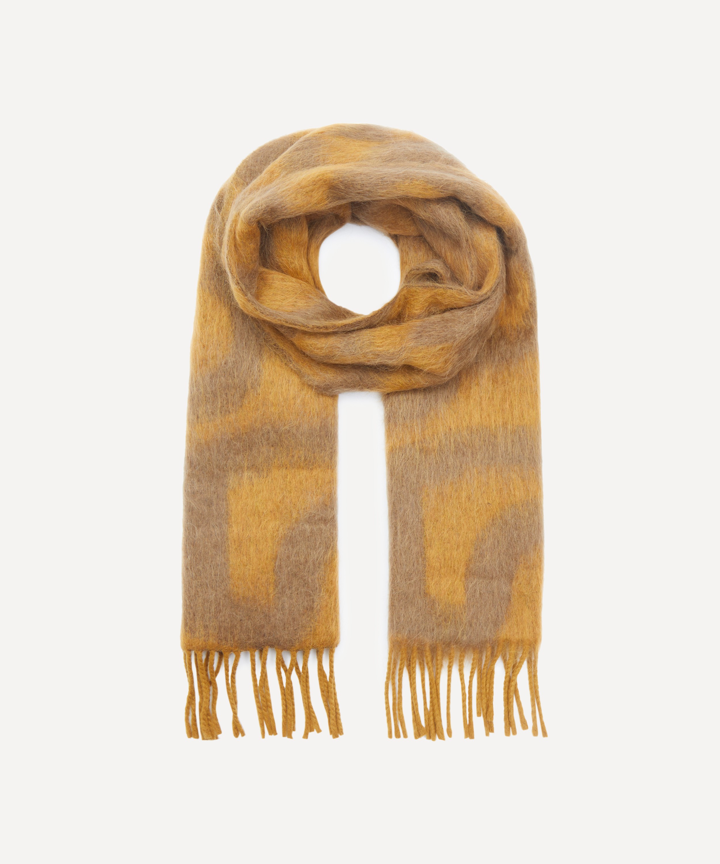 Acne Studios - All Over Logo Scarf image number 0