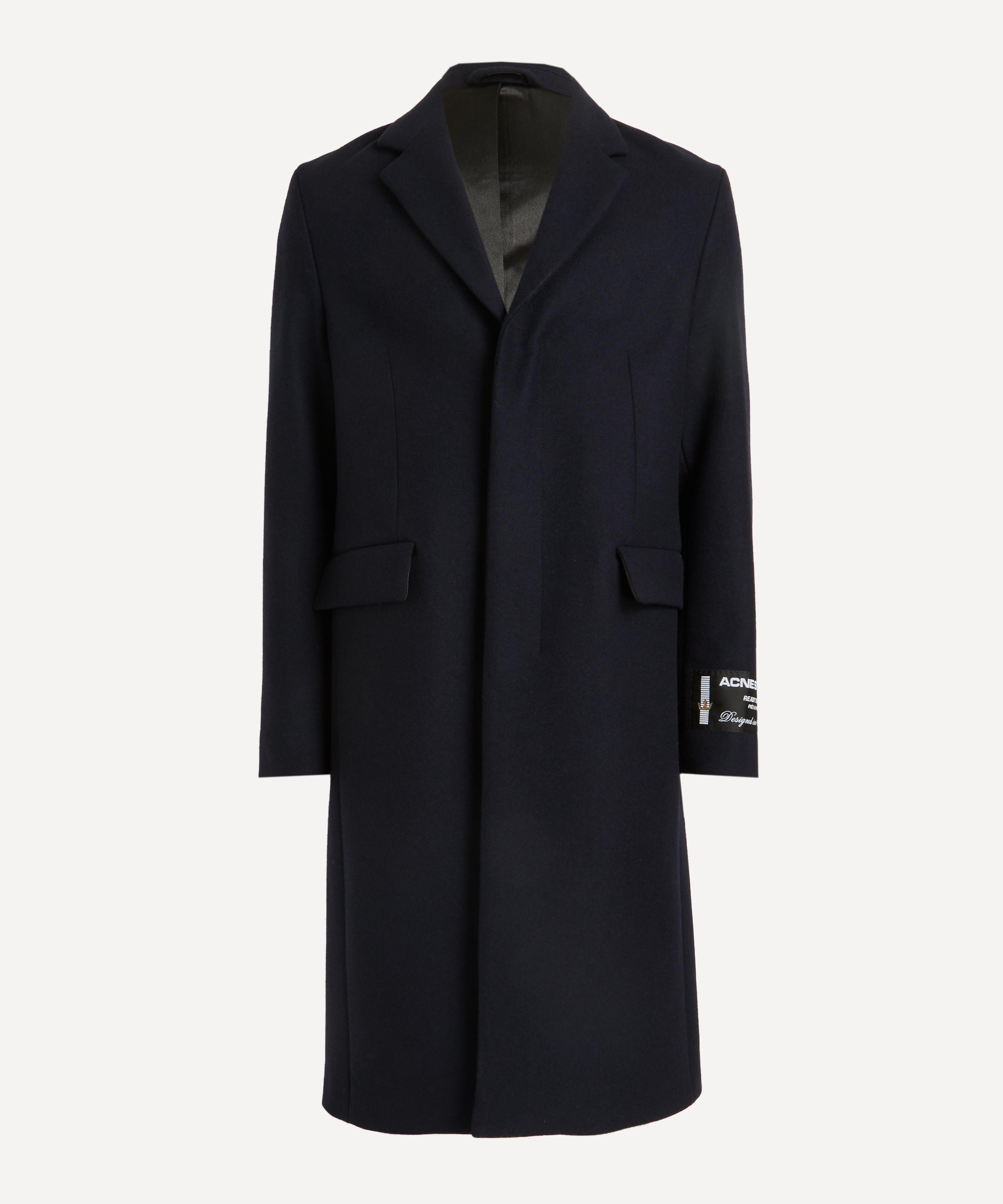 Acne Studios - Single Breasted Wool Coat image number 0