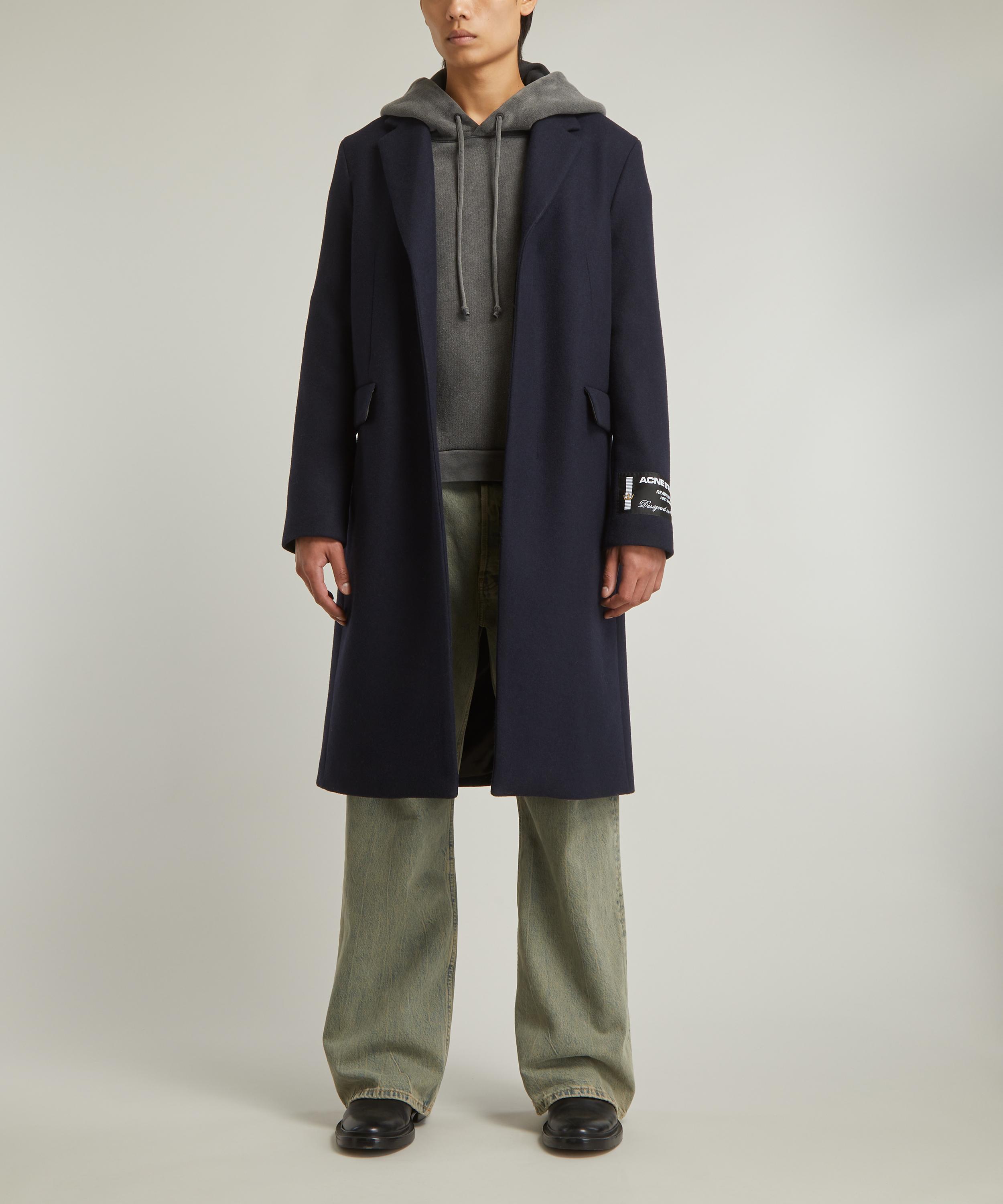 Acne Studios - Single Breasted Wool Coat image number 1