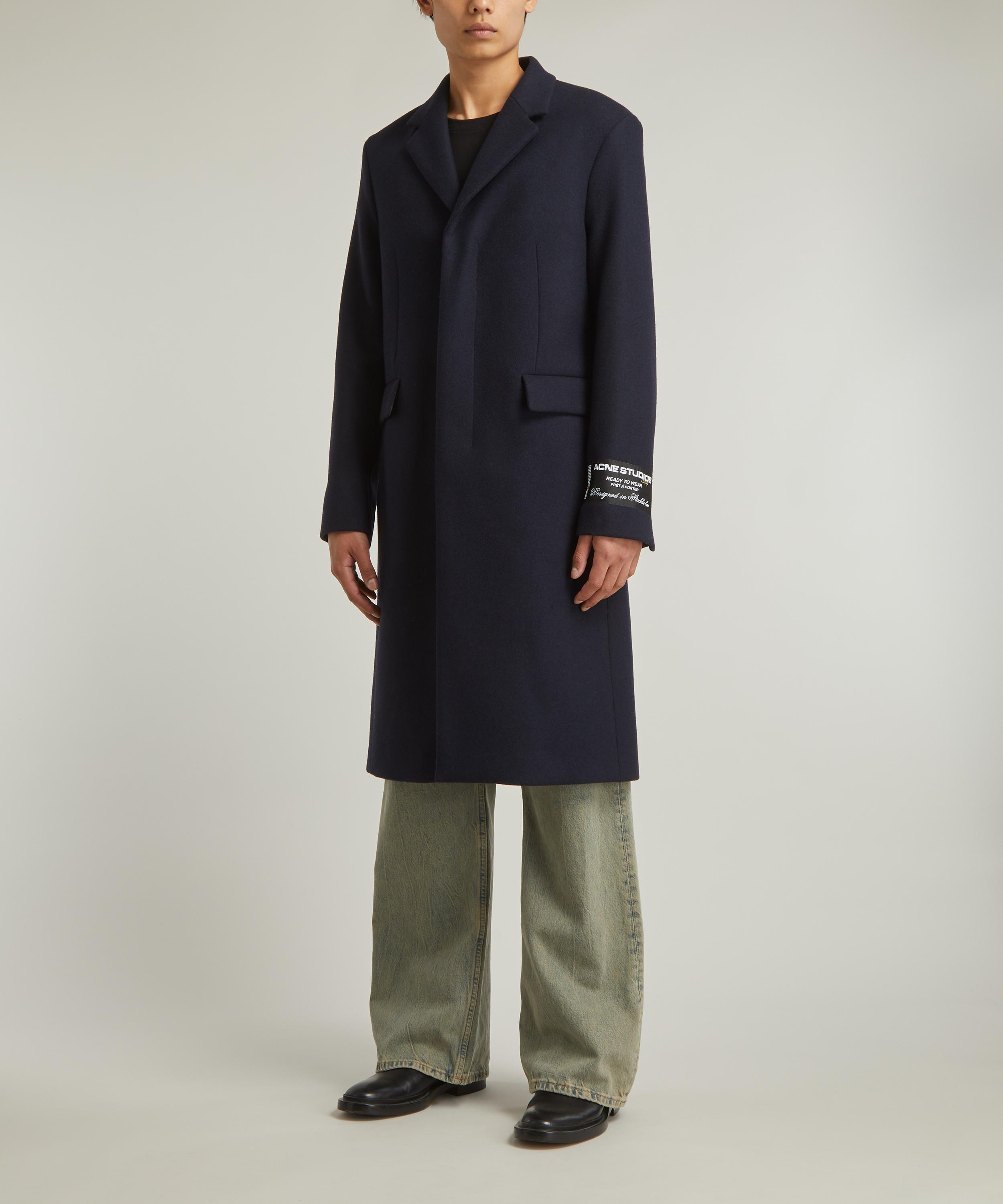 Acne Studios - Single Breasted Wool Coat image number 2