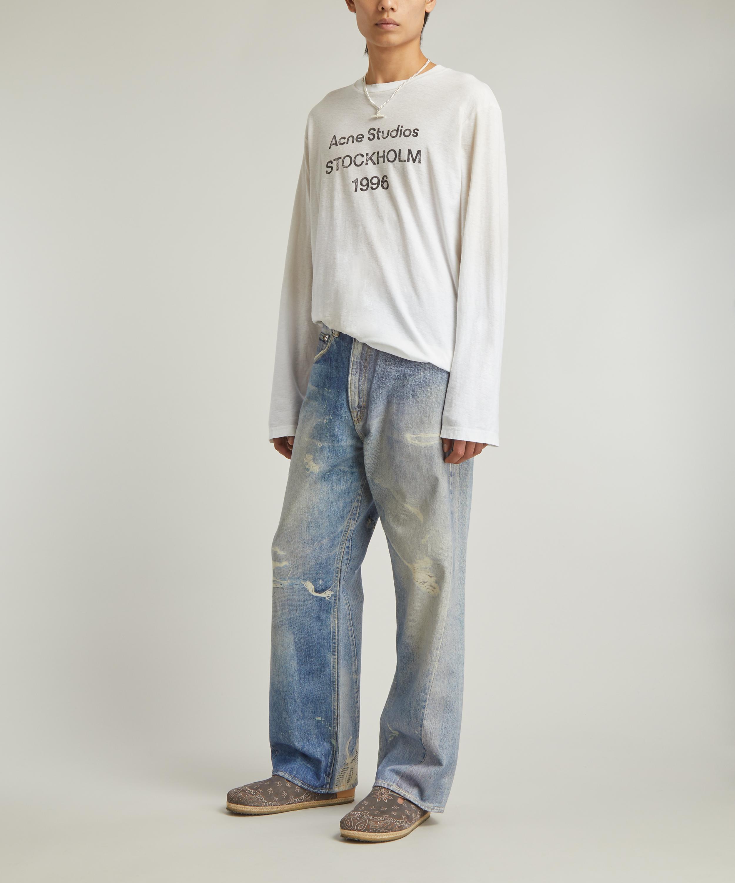 Acne Studios long-sleeves denim shirt - Grey