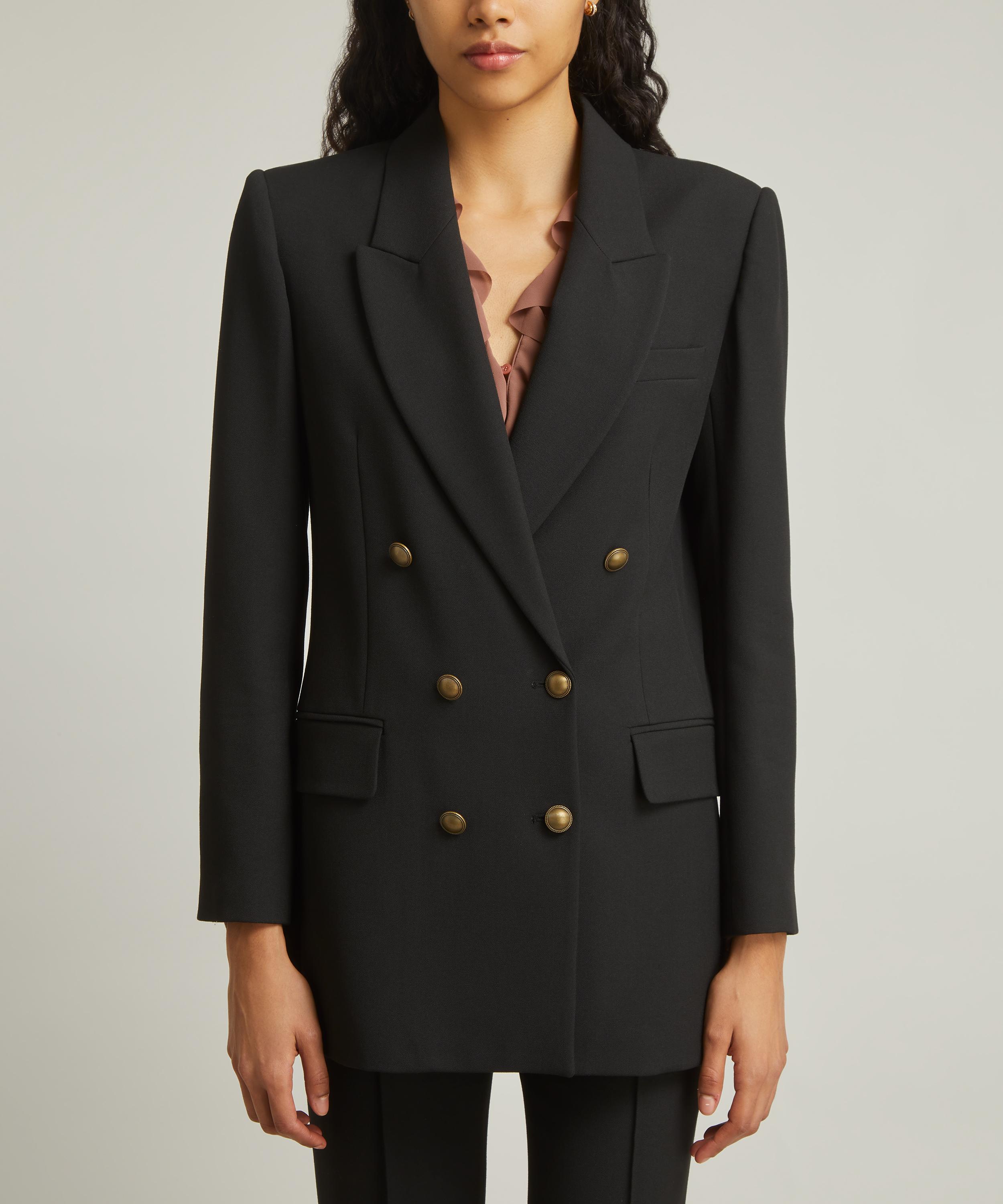 Frame - Double Breasted Slim Blazer image number 2