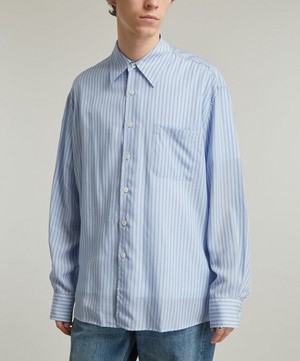 Our Legacy - Above Shirt in Flat Corp Floating Tencel image number 2