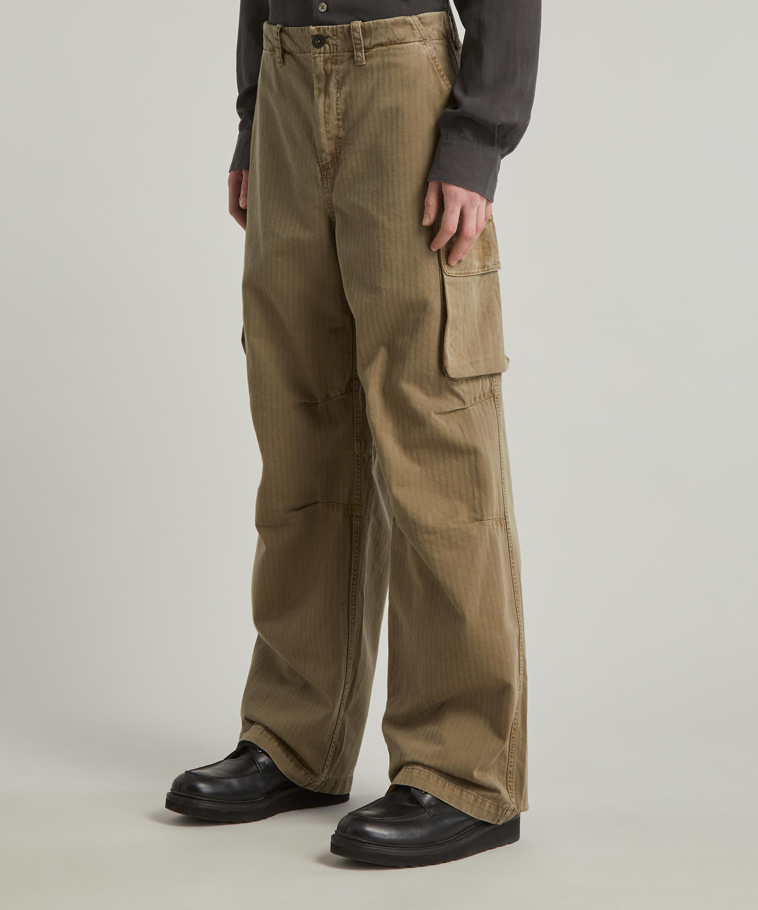 Our Legacy Mount Cargo Uniform Olive Herringbone M2244MU – NOMAD