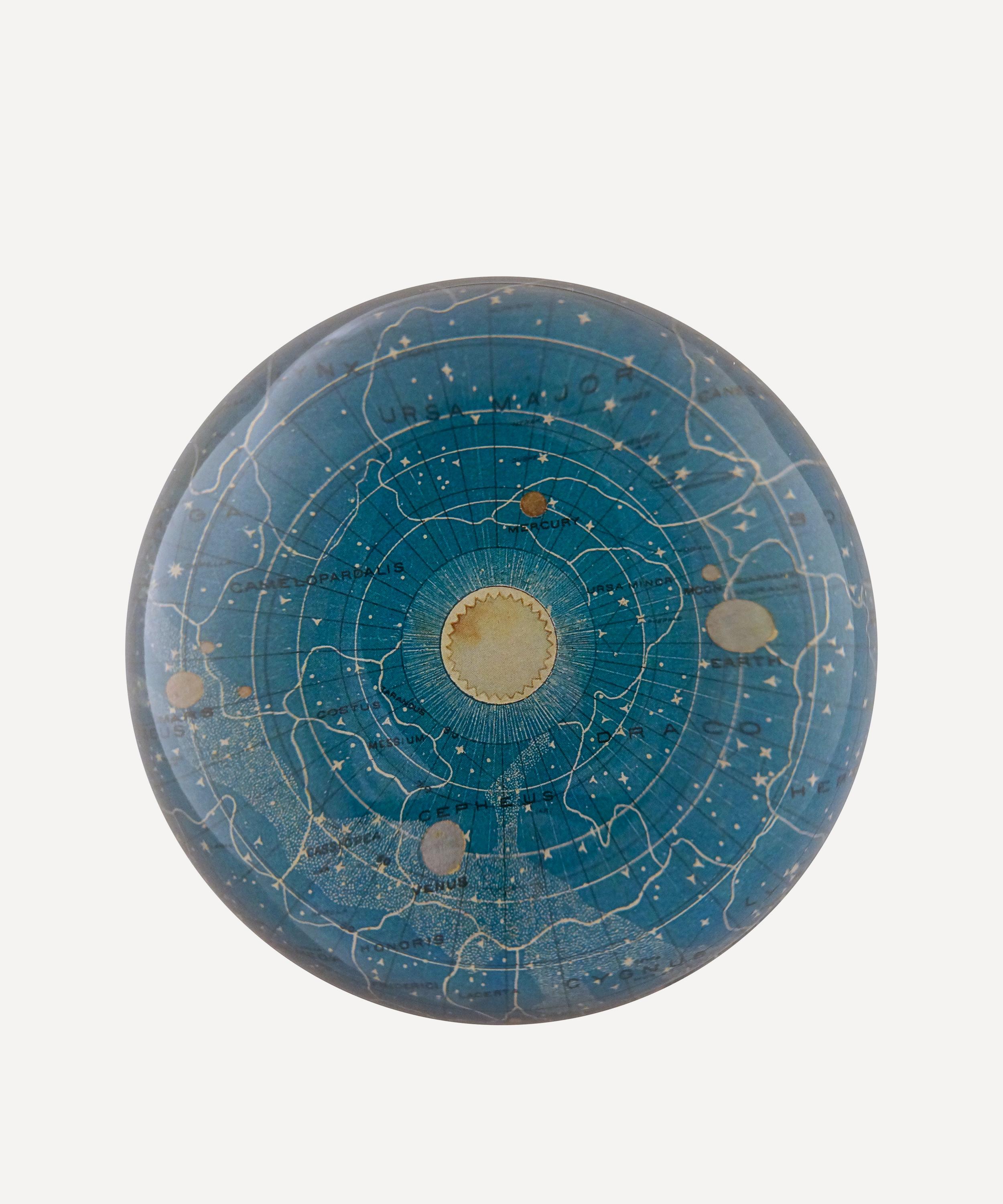 John Derian - Blue Universe Dome Paperweight