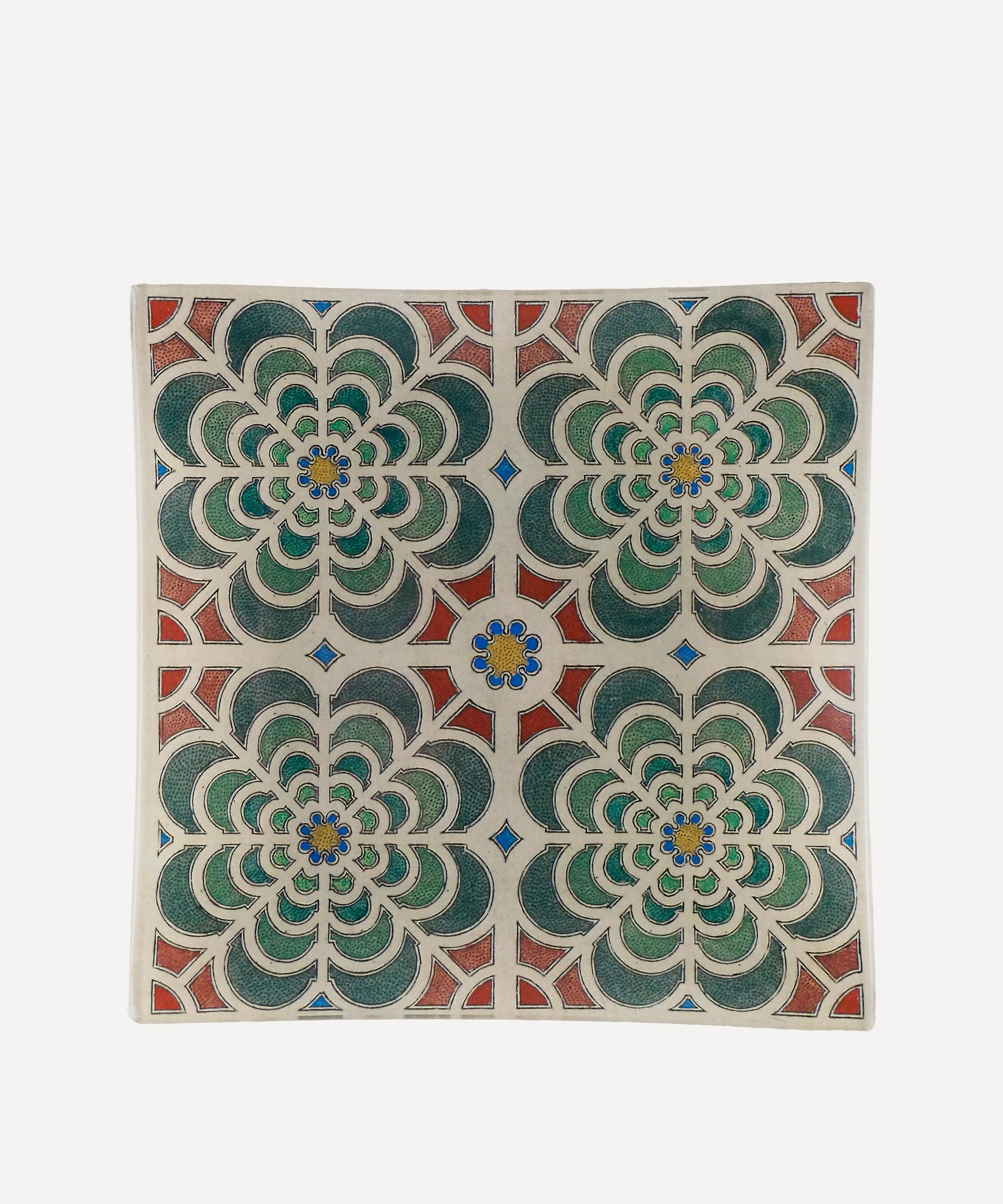 John Derian - Floral Maze Vide Poche Tray image number 0