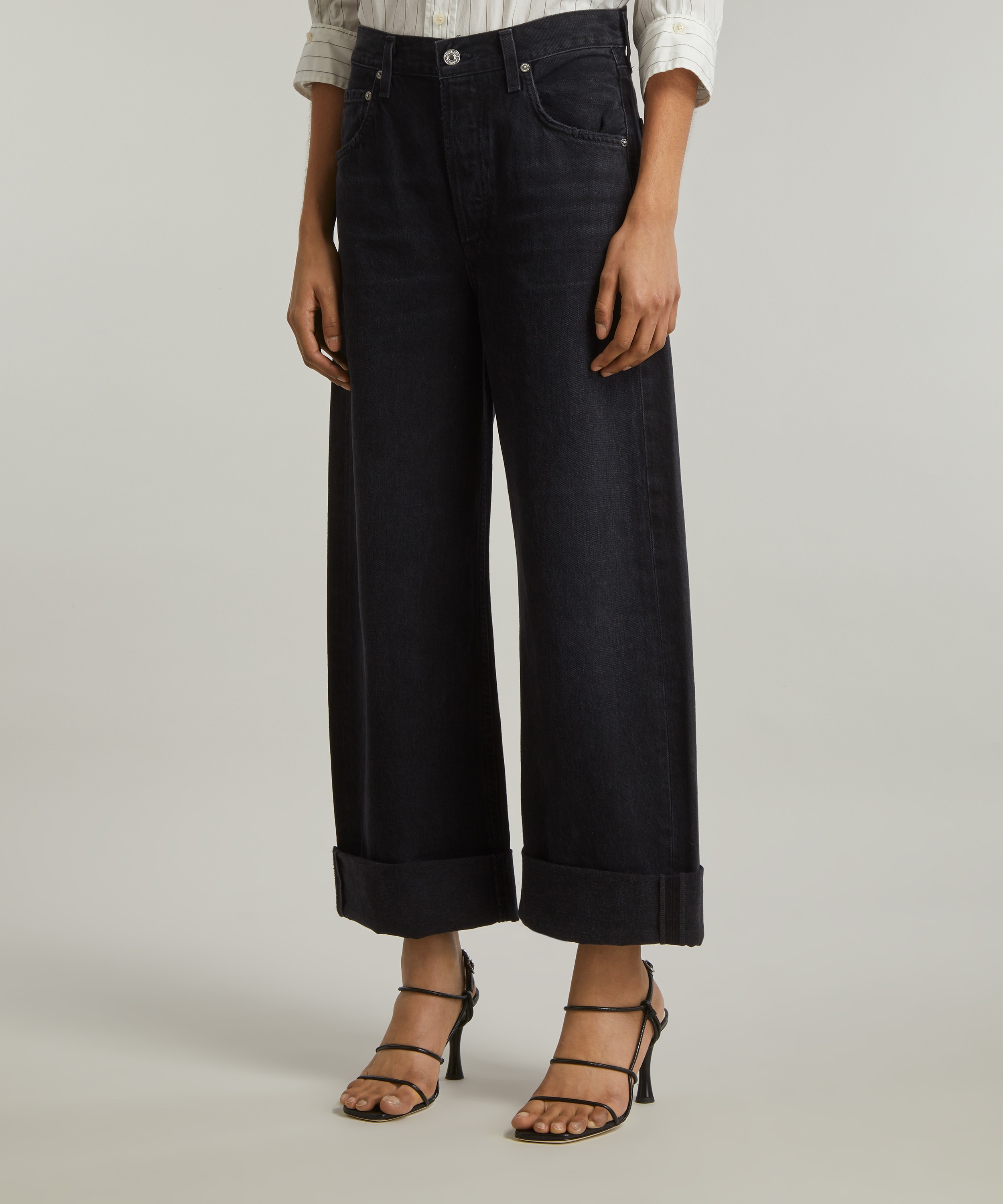 Citizens of Humanity - Ayla Baggy Cropped Cuff Jeans image number 2