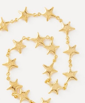 Maria Nilsdotter - 18ct Gold-Plated Stars Constellation Necklace image number 1