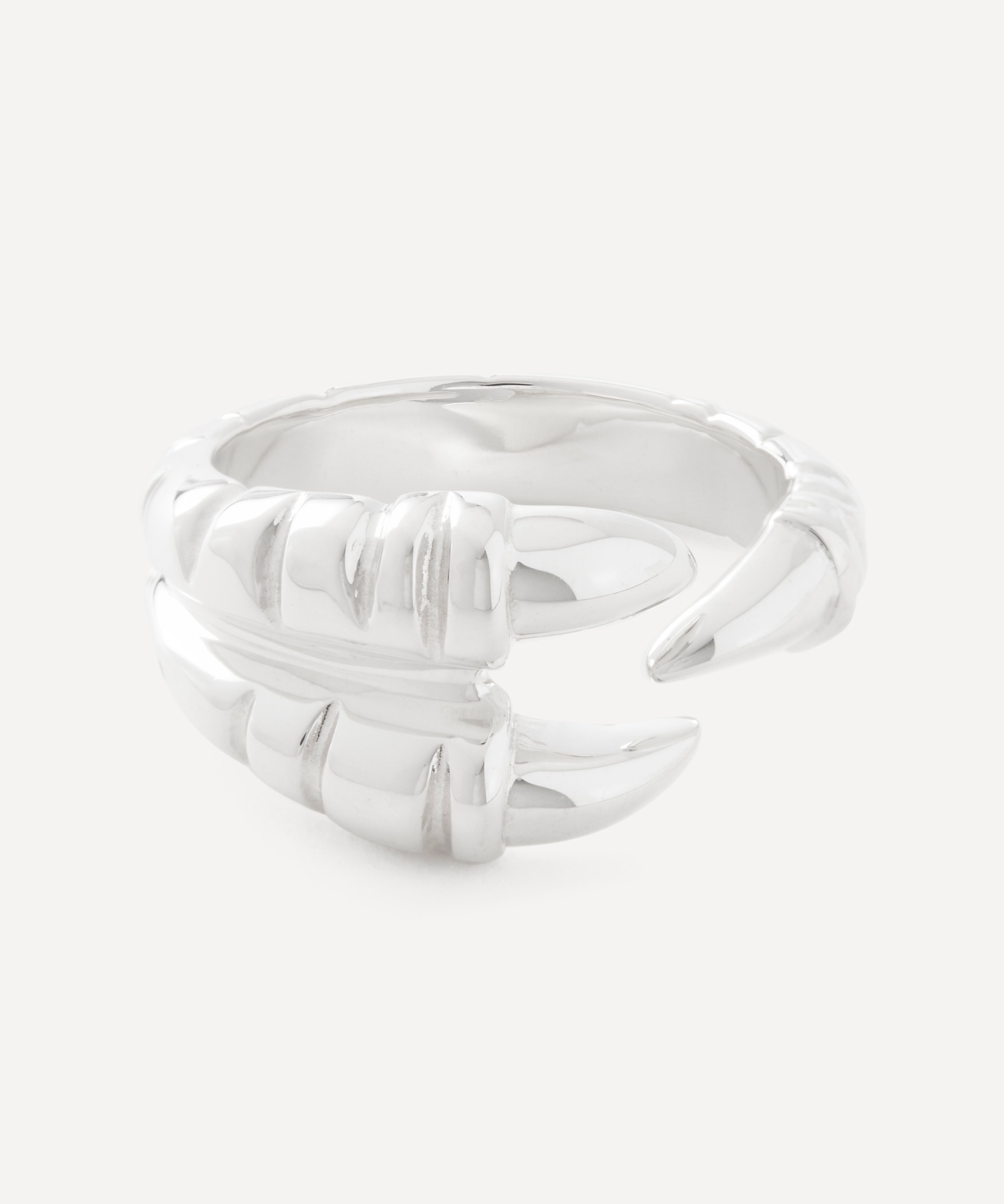 Maria Nilsdotter - Sterling Silver Claw Ring image number 0