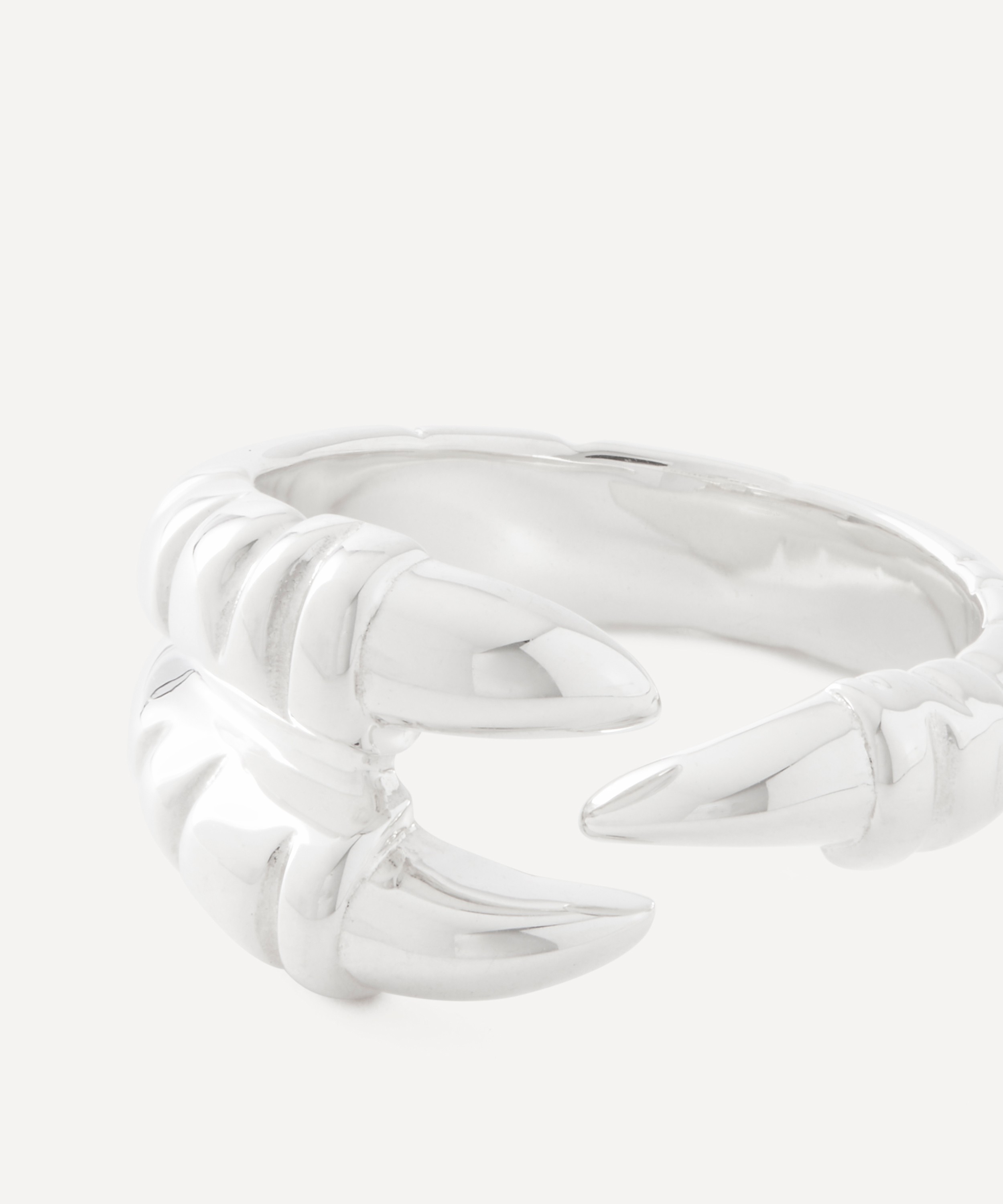 Maria Nilsdotter - Sterling Silver Claw Ring image number 1