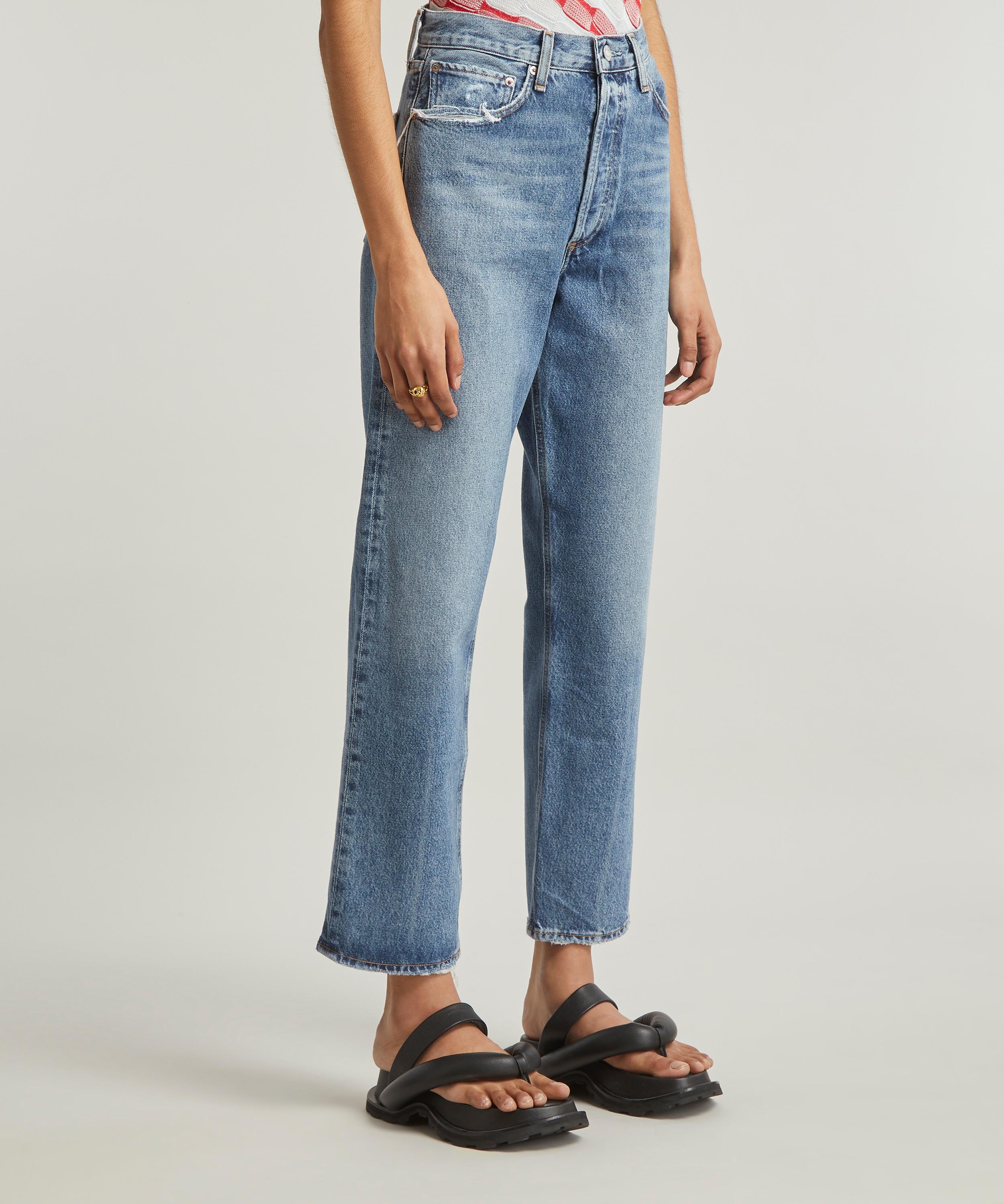 AGOLDE - 90s Pinch Waist High Rise Straight Jeans image number 2