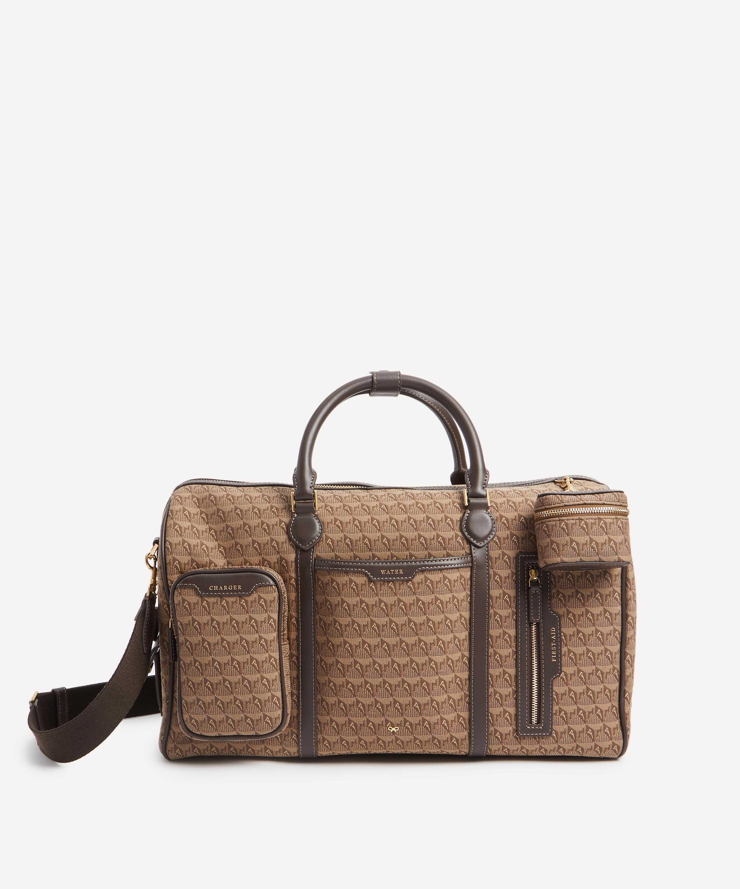 Anya Hindmarch - Jacquard In-Flight Barrel Duffle Bag image number 0