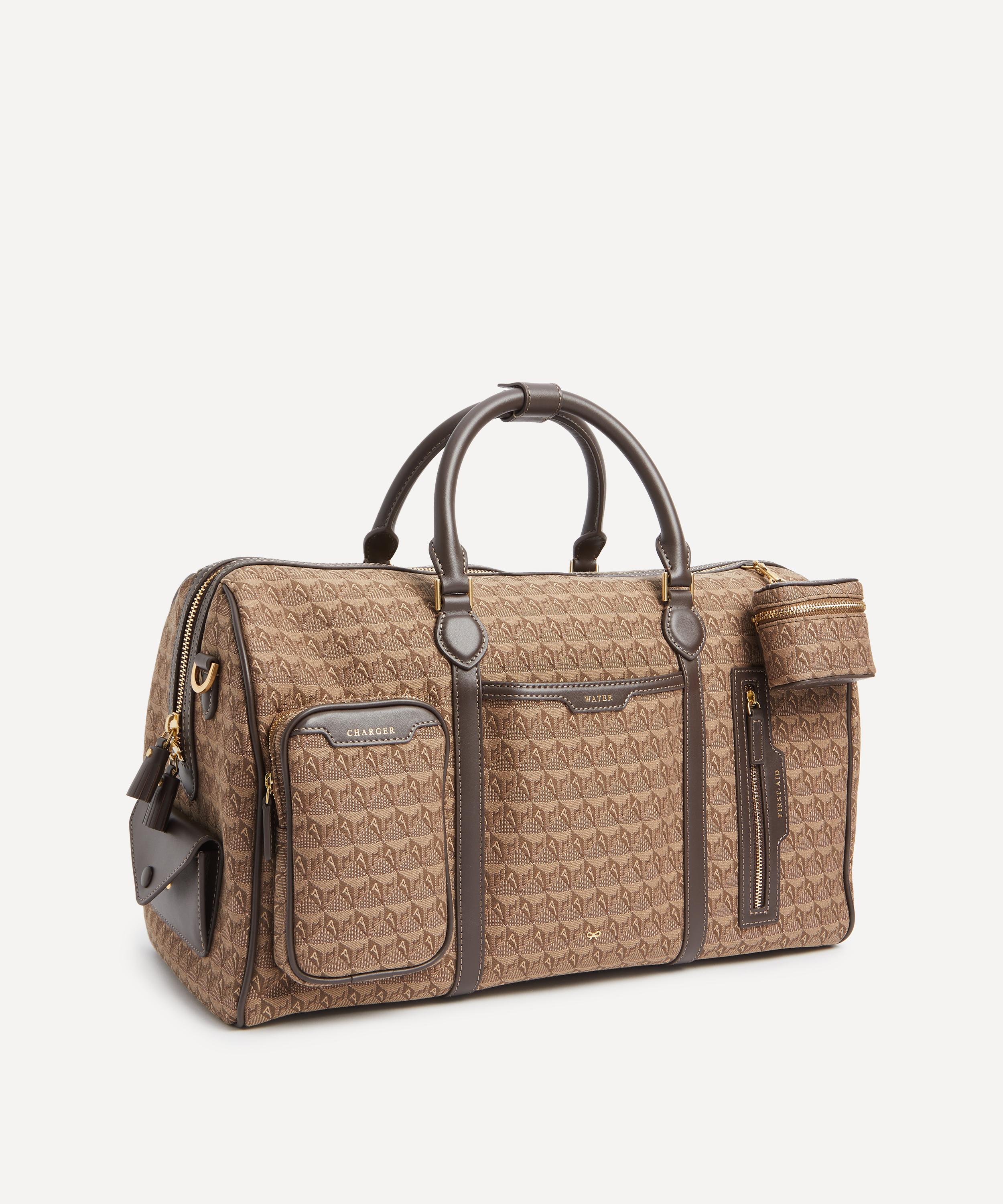 Anya Hindmarch - Jacquard In-Flight Barrel Duffle Bag image number 1