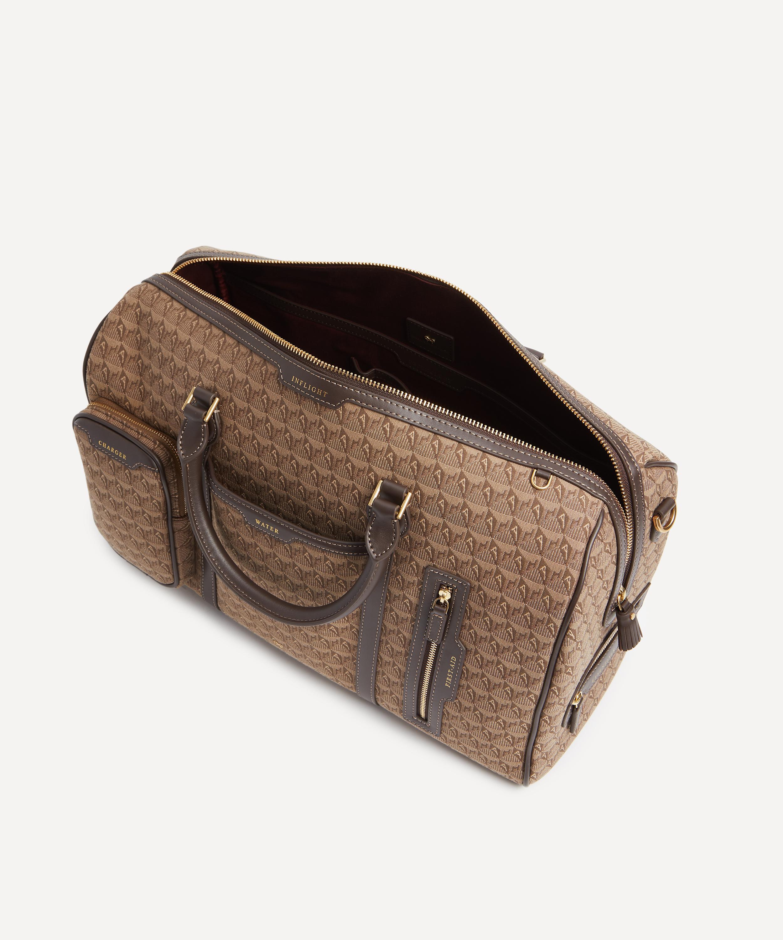 Anya Hindmarch - Jacquard In-Flight Barrel Duffle Bag image number 4